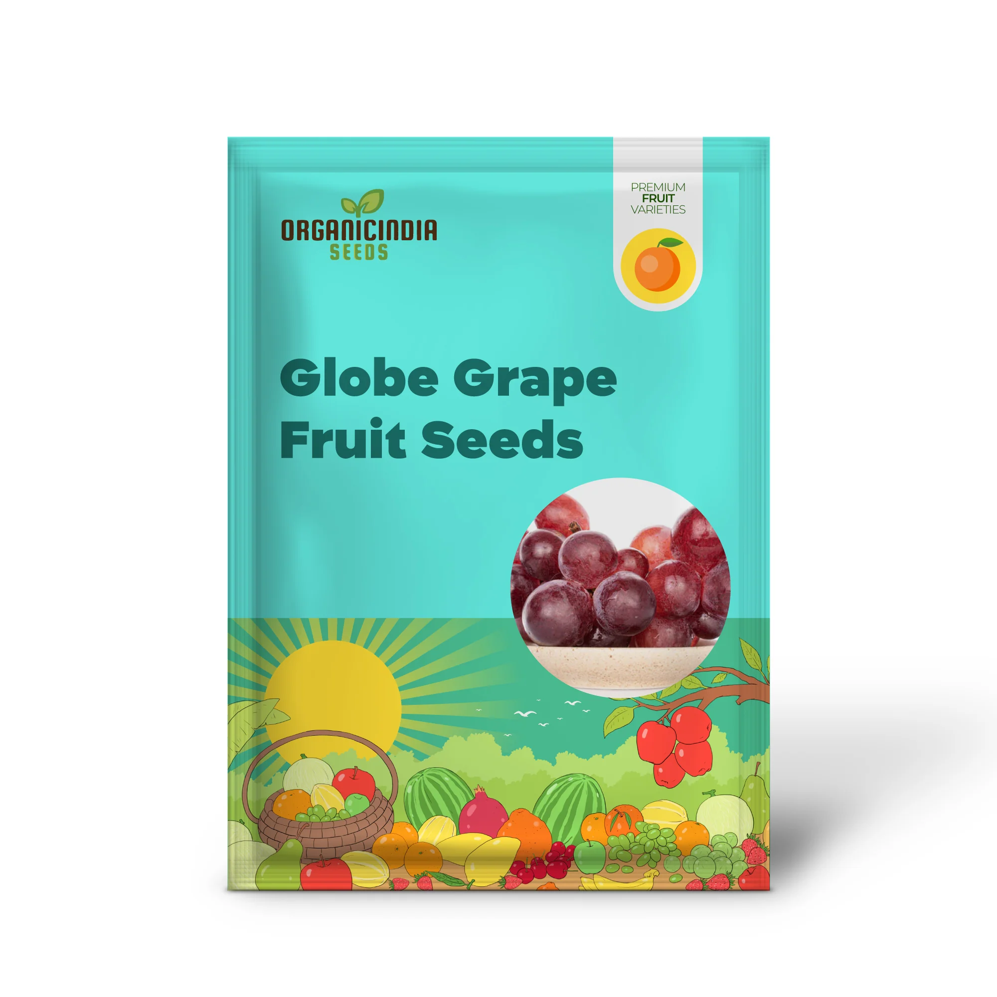Giant Red Globe Grape Fruit Seeds - Image 2