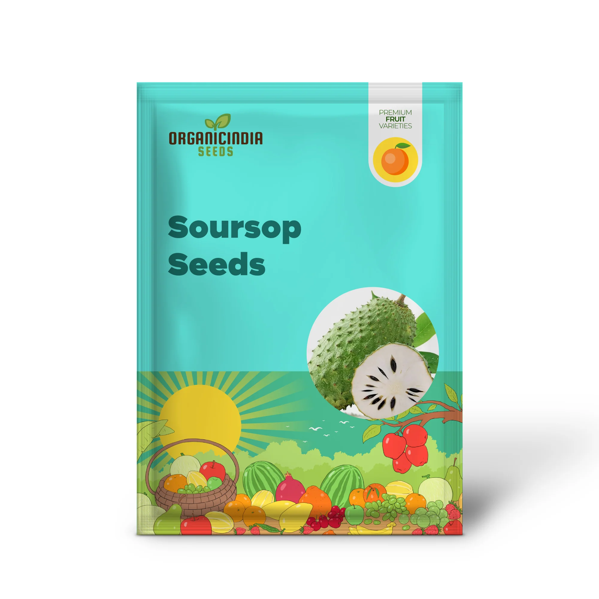 Giant Soursop Seeds Annona Muricata Tropical Fruit Tree, Sweet And Tangy Flavor - Image 2