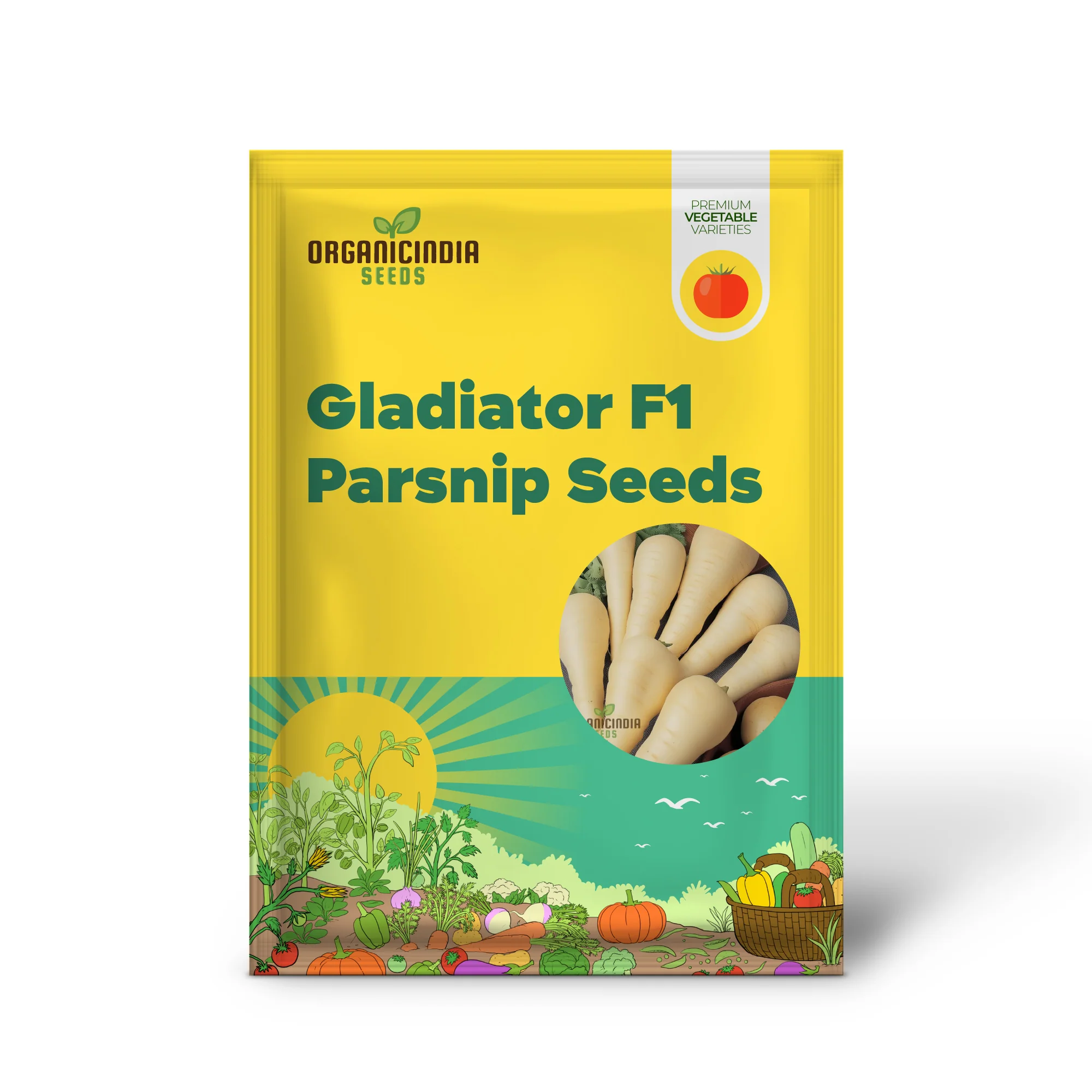 Gladiator F1 Parsnip Vegetable Seeds, Cultivate Robust and Flavorful Parsnips with Expert Tips from Seed to Harvest - Image 2