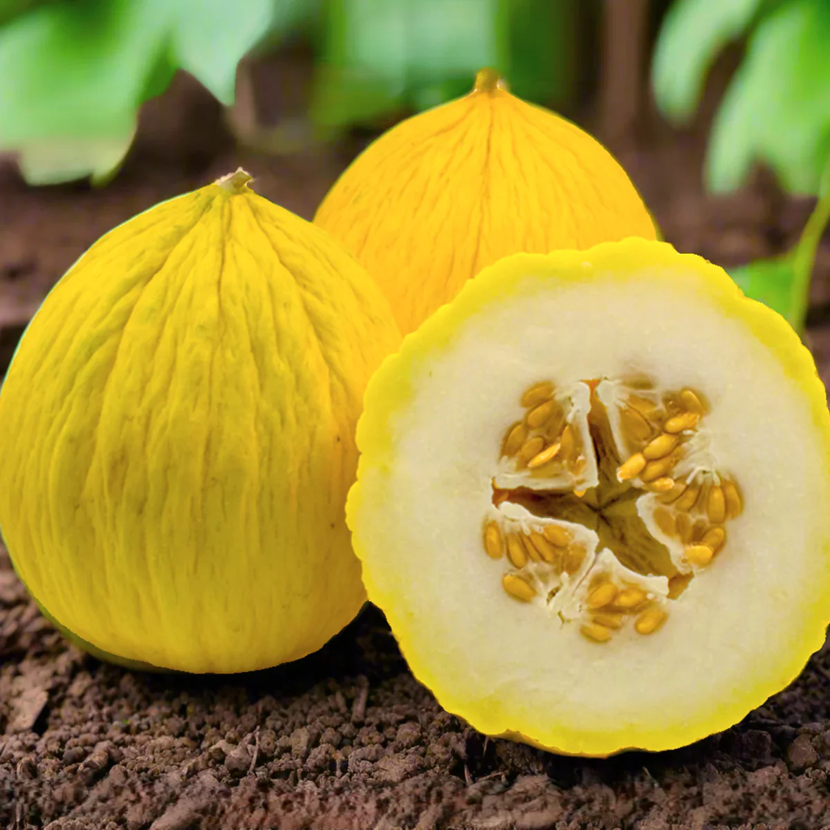 Golden Beauty Casaba Melon Seeds