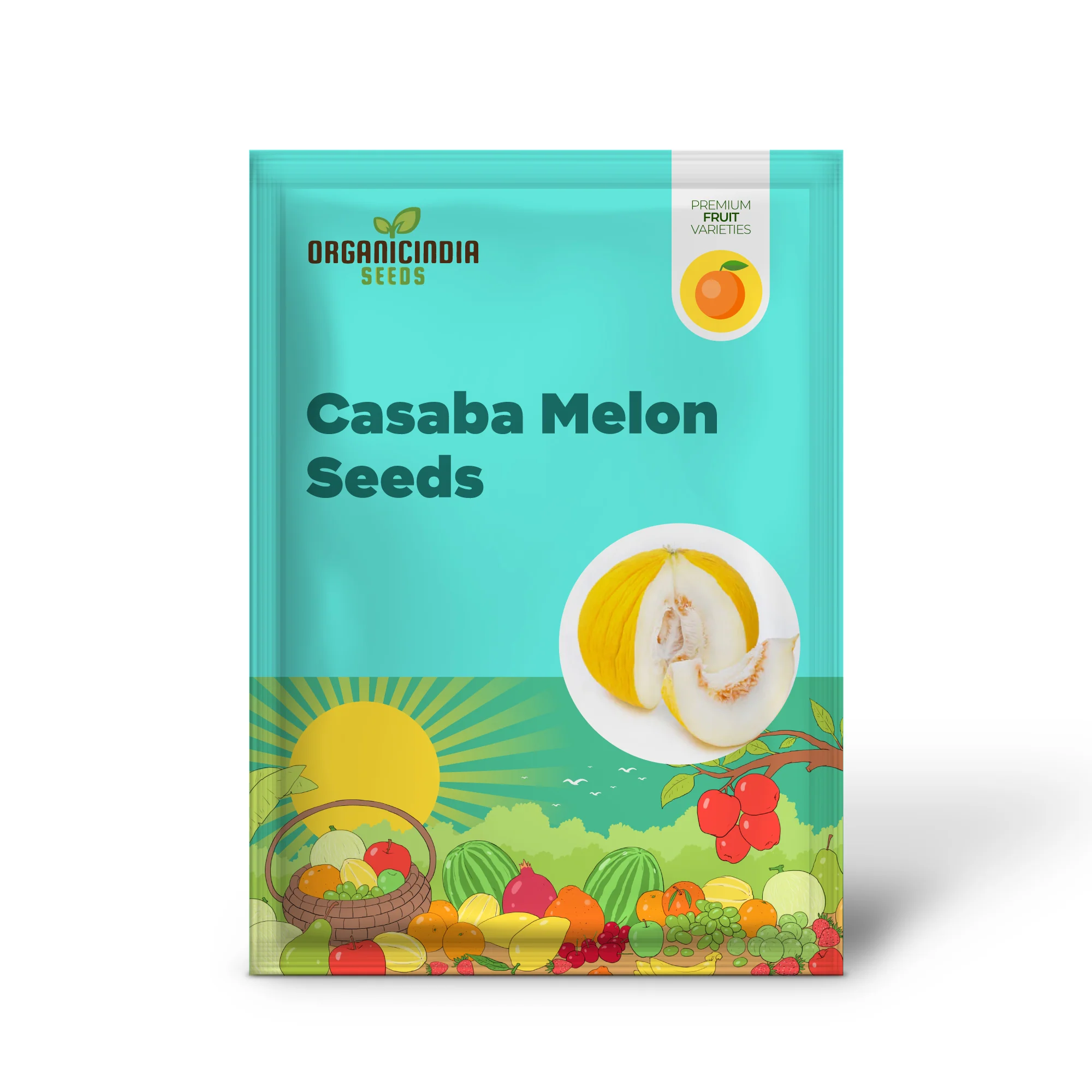 Golden Beauty Casaba Melon Seeds - Image 2