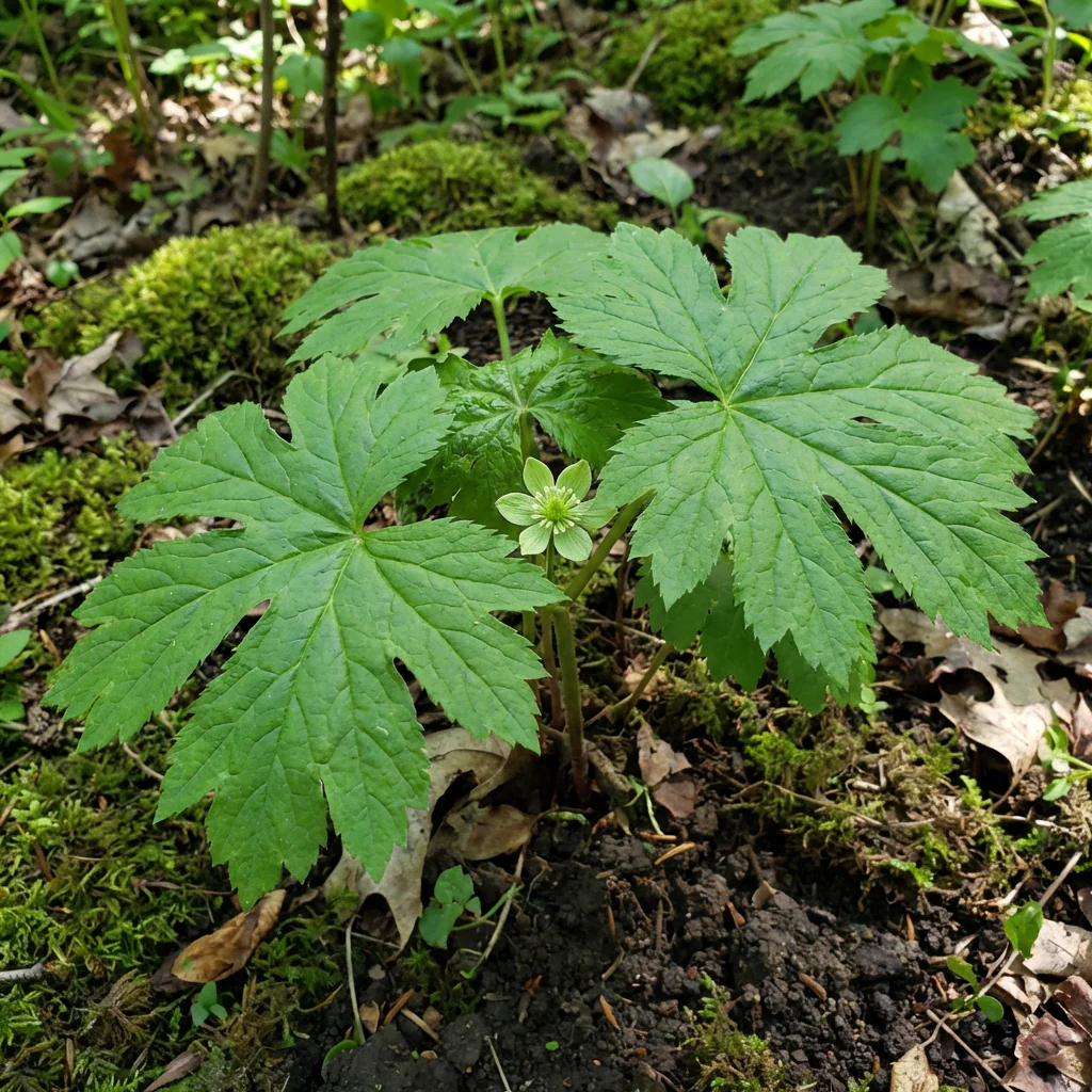 Goldenseal Root Seeds (Hydrastis canadensis) for Planting – Heirloom Shade-Loving Herb Seeds - Image 3