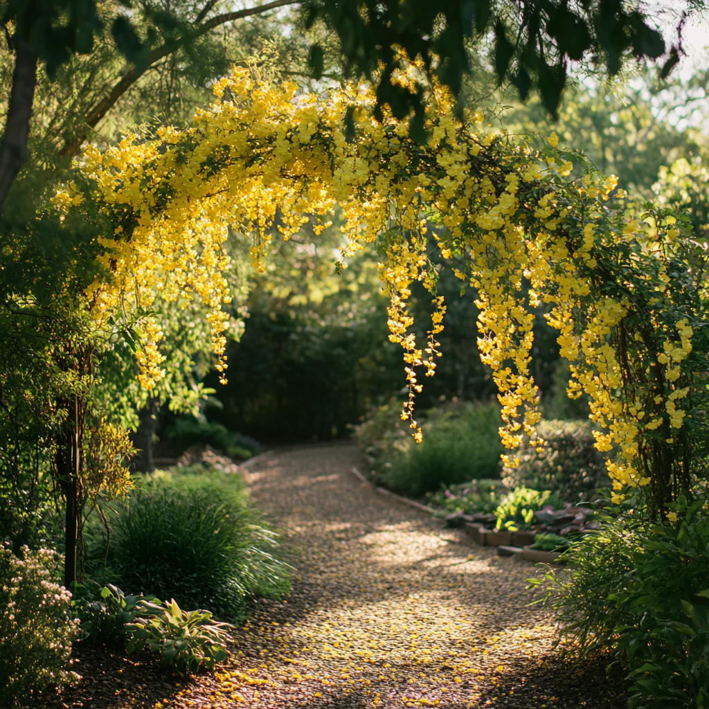 Cascading Yellow Bloom Seeds – Graceful Arching Flowering Shrub for Landscapes - Image 2
