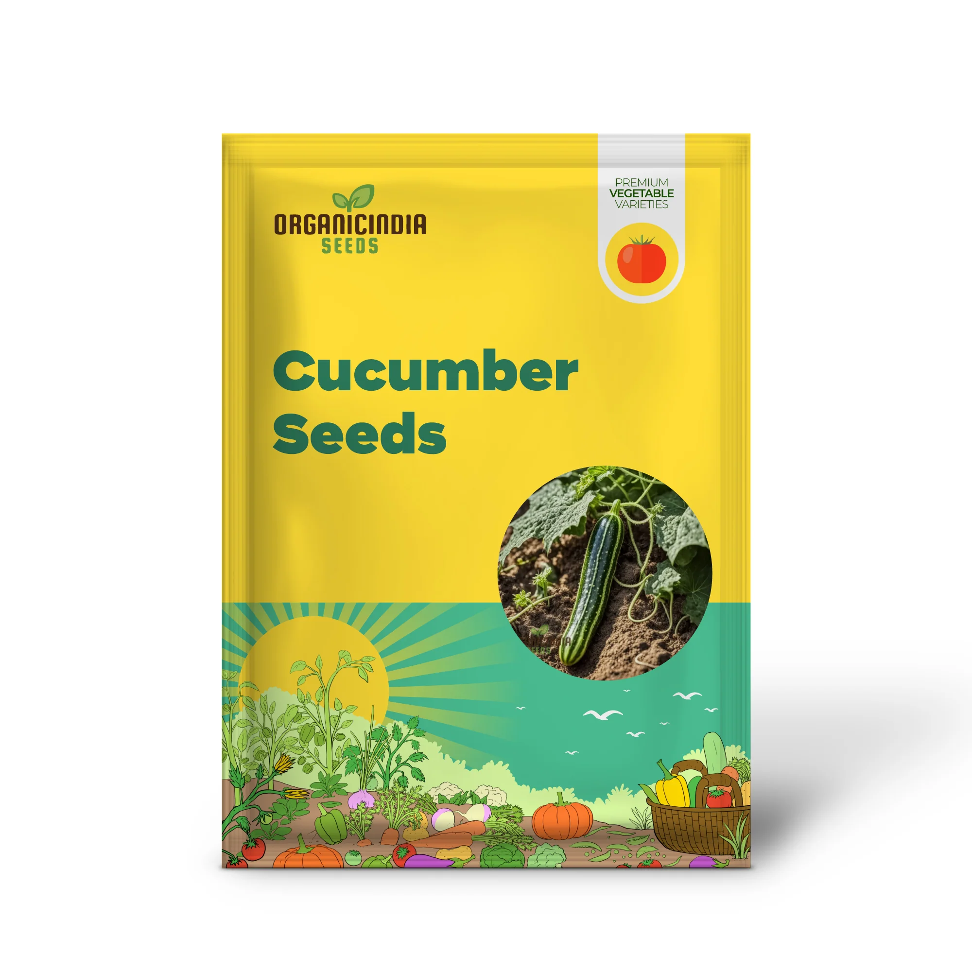 Unleash the Green Dragon Cucumber Seeds for Curcumas Sativus, Transforming Your Garden with Lush Greenery - Image 2