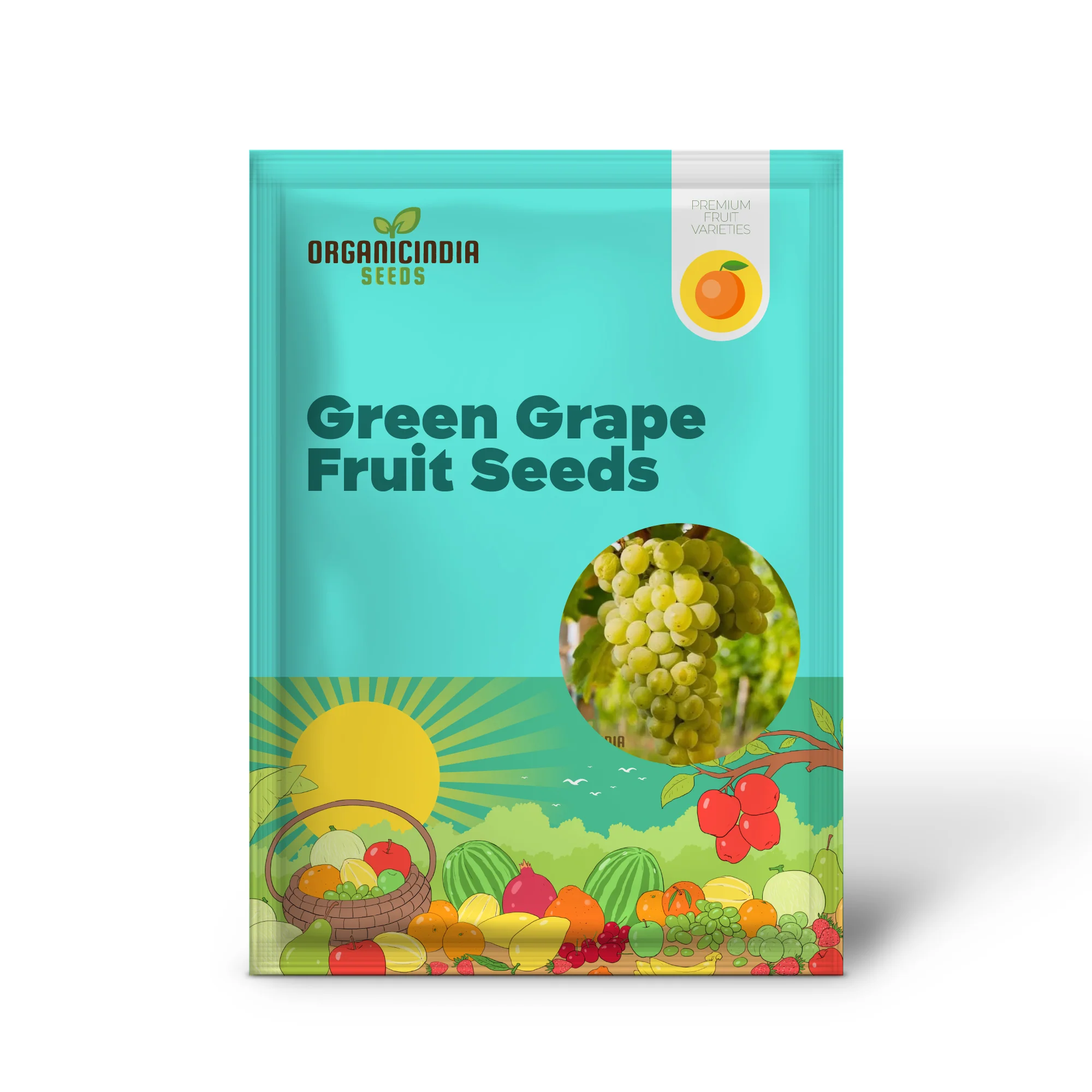 Green Grape Fruit Seeds for Planting, Cultivate Your Garden with Exotic Fruit Seeds - Image 2