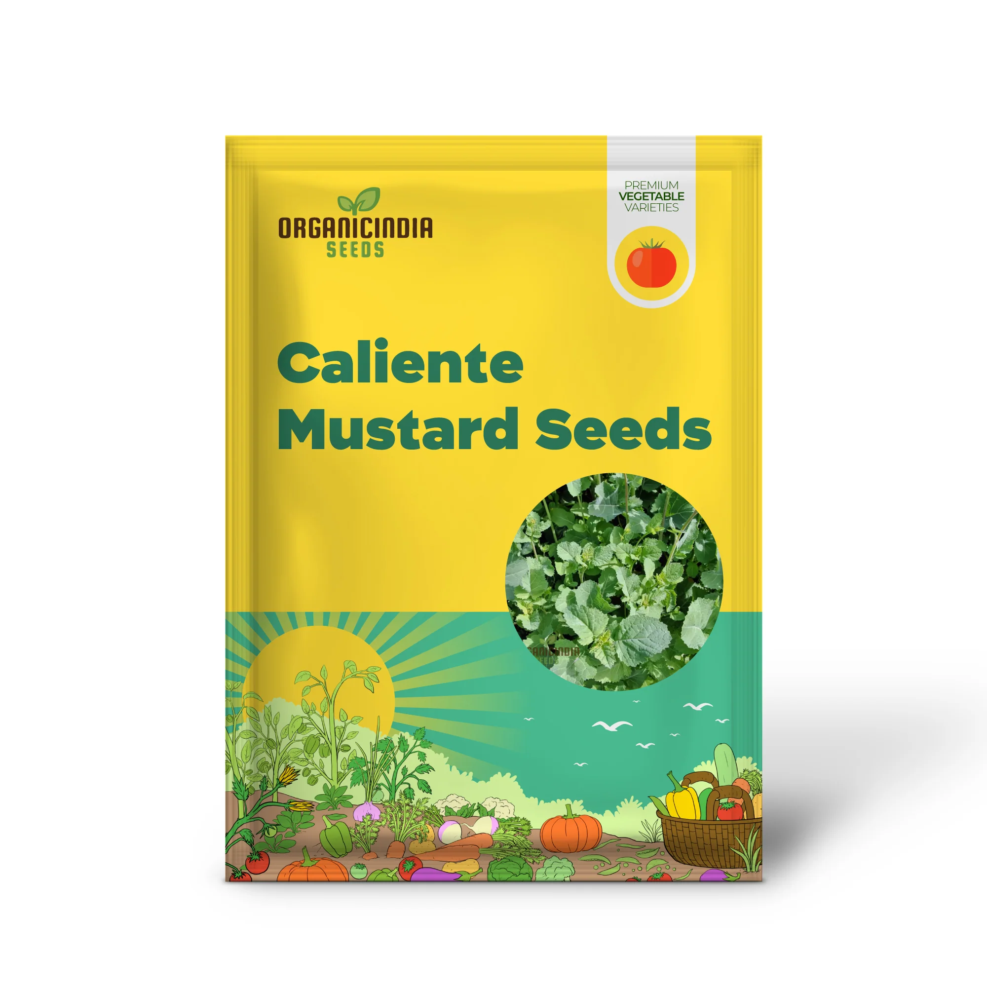 Green Manure Seeds 'Caliente Mustard' Vegetable Seeds for Ultimate Gardening, Premium Quality Seeds for Sustainable Gardening - Image 2