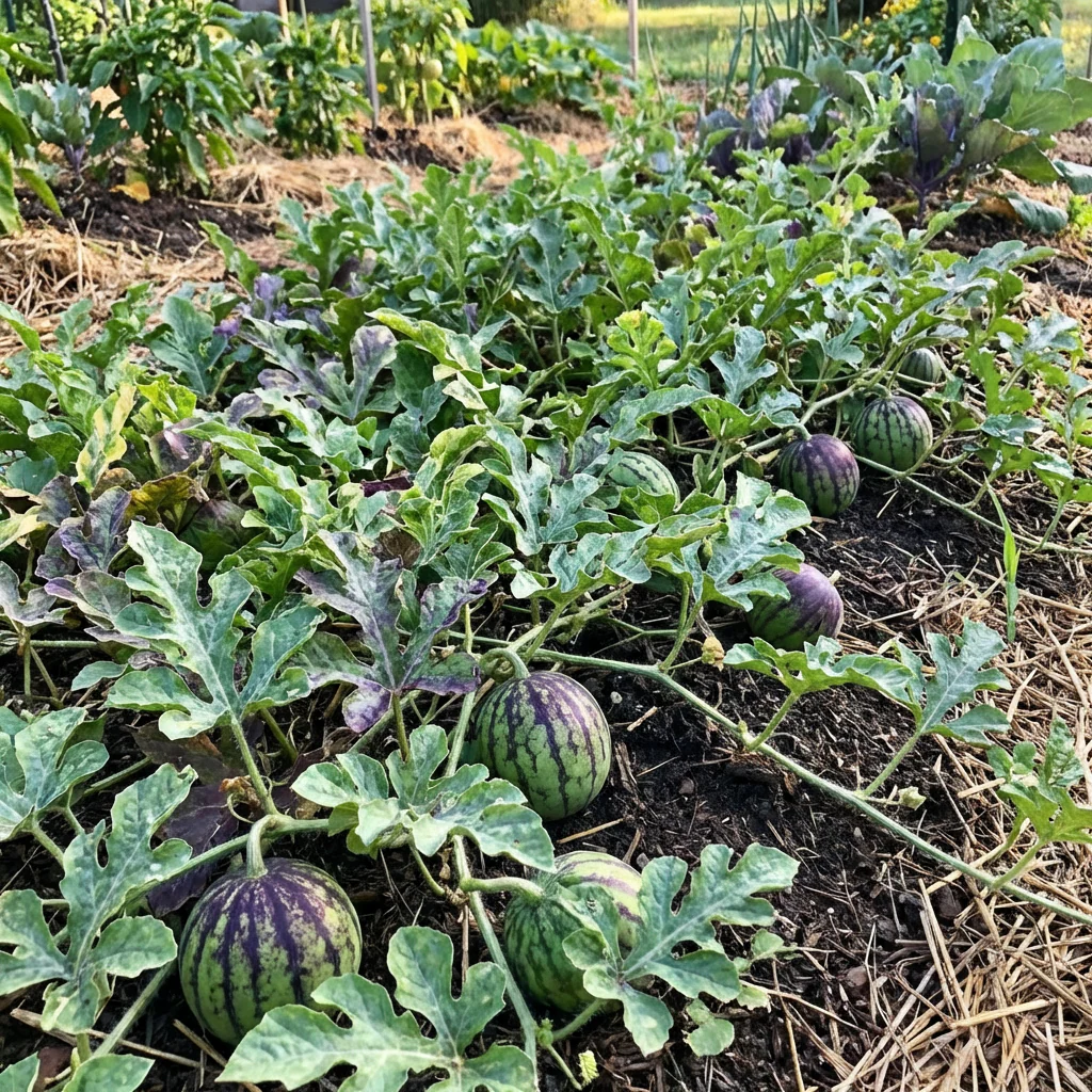 Green Purple Watermelon Fruit Seeds for Planting – Heirloom, Non-GMO, High Germination Organic Garden Seeds - Image 3