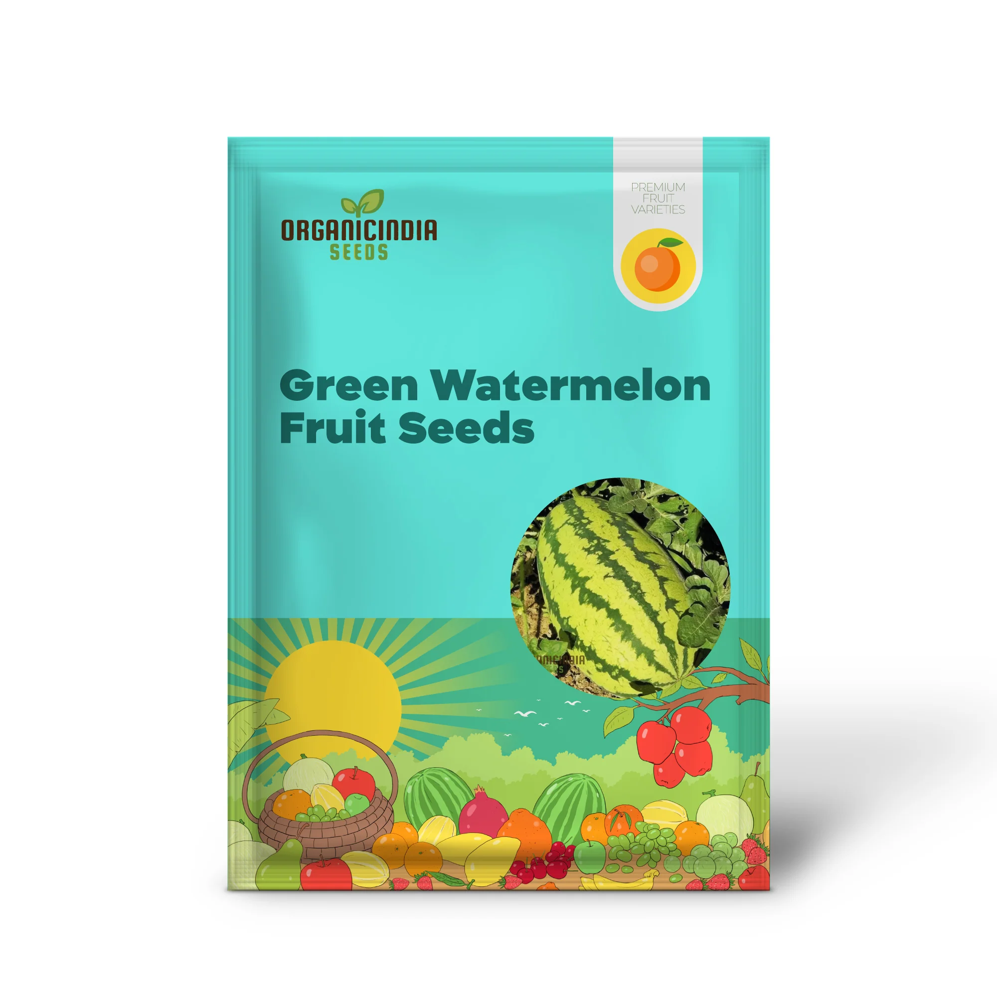 Green Watermelon Fruit Seeds, Juicy and Refreshing Summer Treats, Easy-to-Growing Varieties for a Flavorful Garden - Image 2