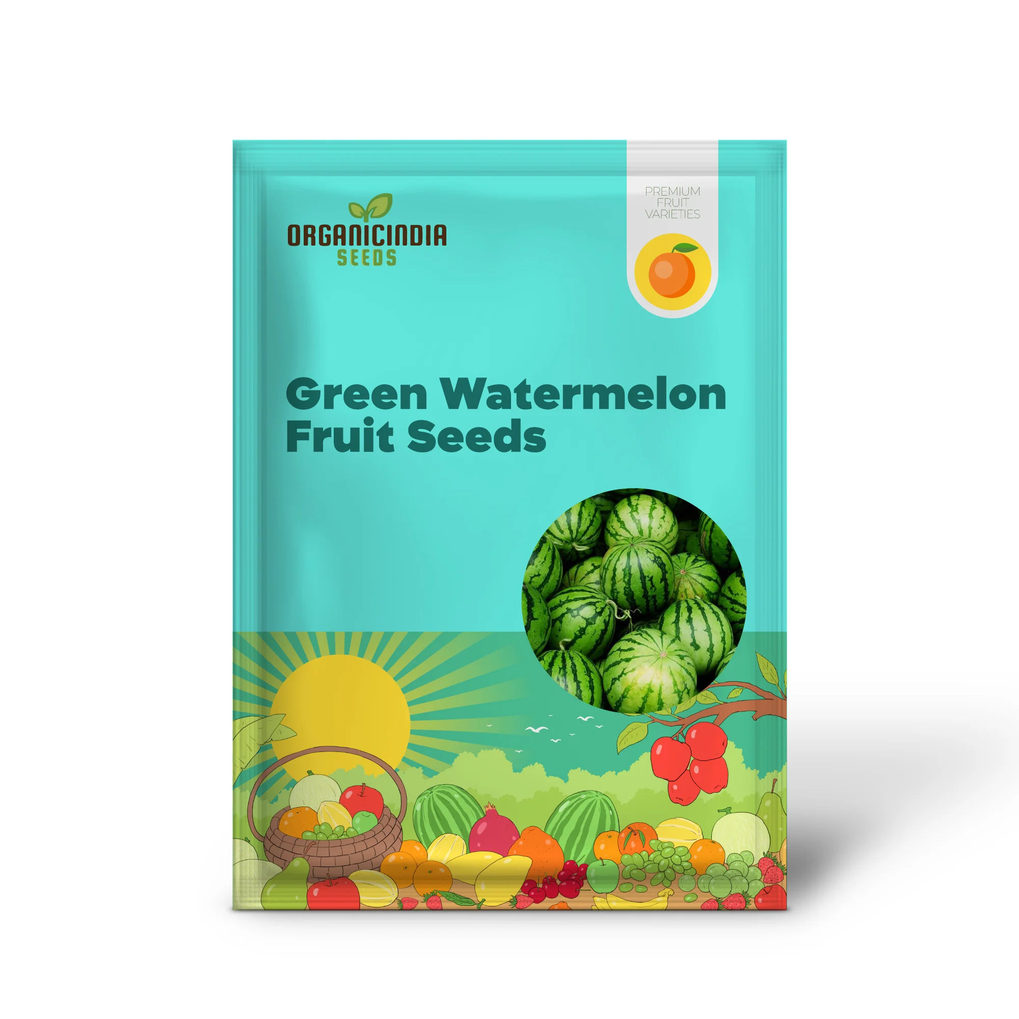 Green Watermelon Seeds for Planting, Cultivate Your Garden with Fresh and Juicy Fruit Seeds - Image 2