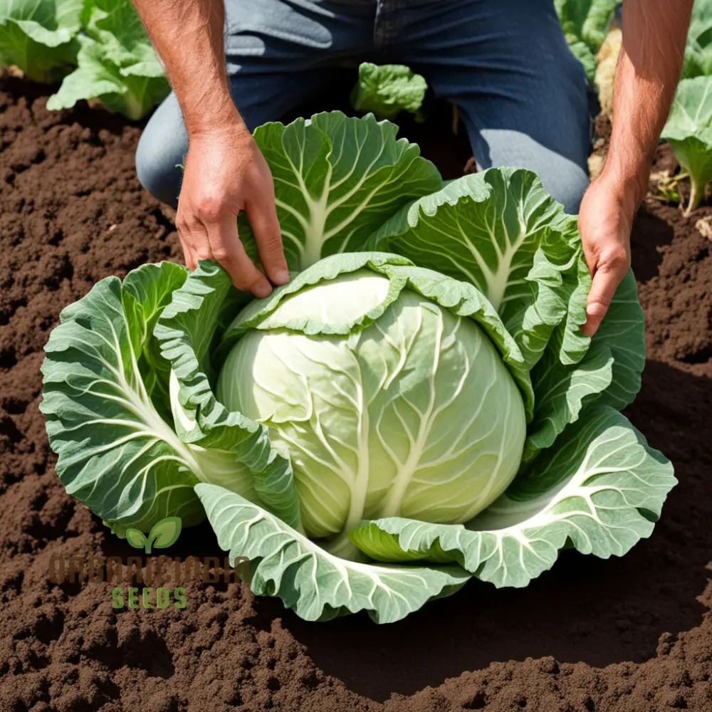 Giant Cabbage Seeds, Unleash Garden Grandeur - Master the Art of Growing to Table, Elevating Your Culinary Experience with Bountiful Harvests - Image 4