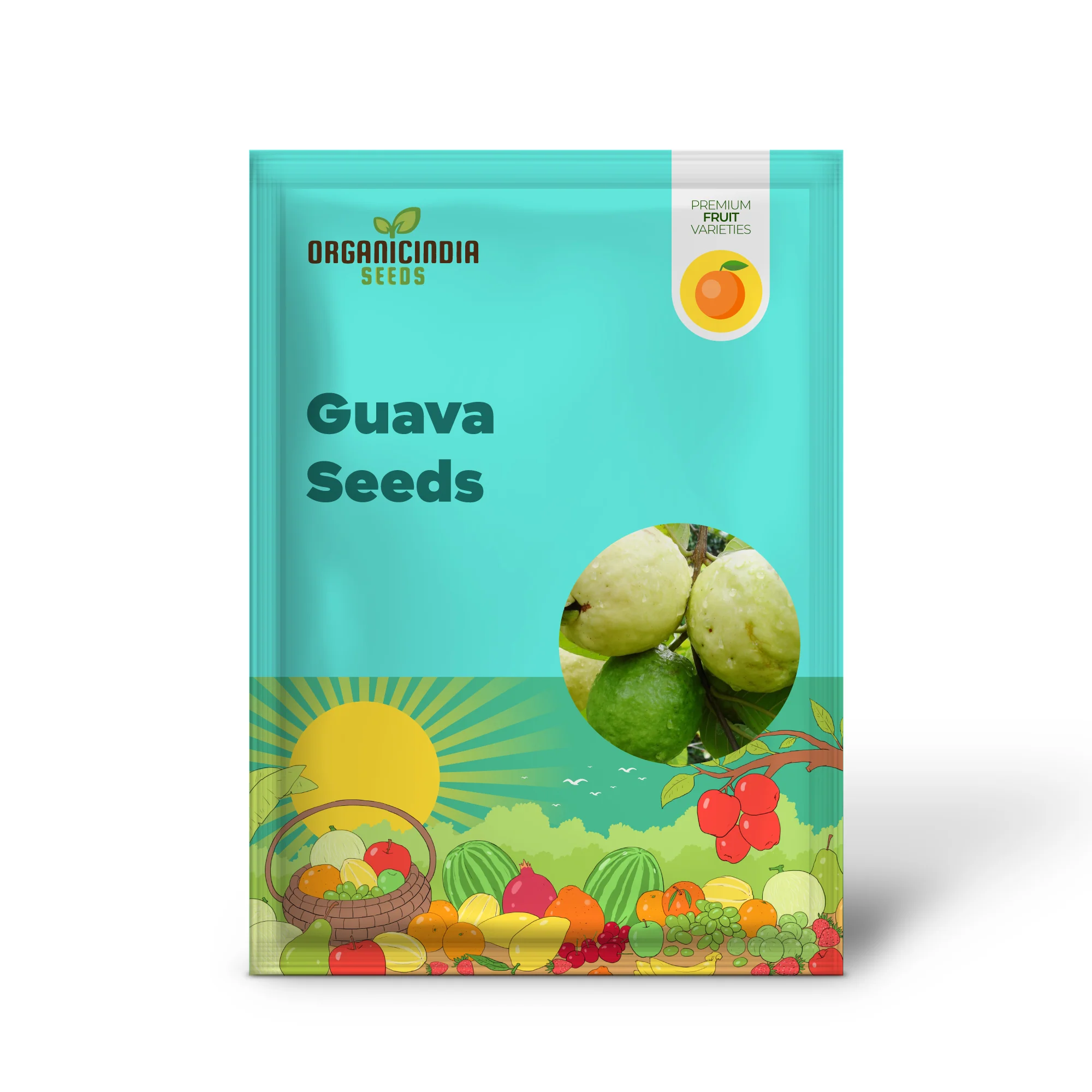 Guava Seeds - Red Psidium Guajava, Sweet Fragrant Tropical Fruit Seeds, Perennial – 50 Pcs - Image 2