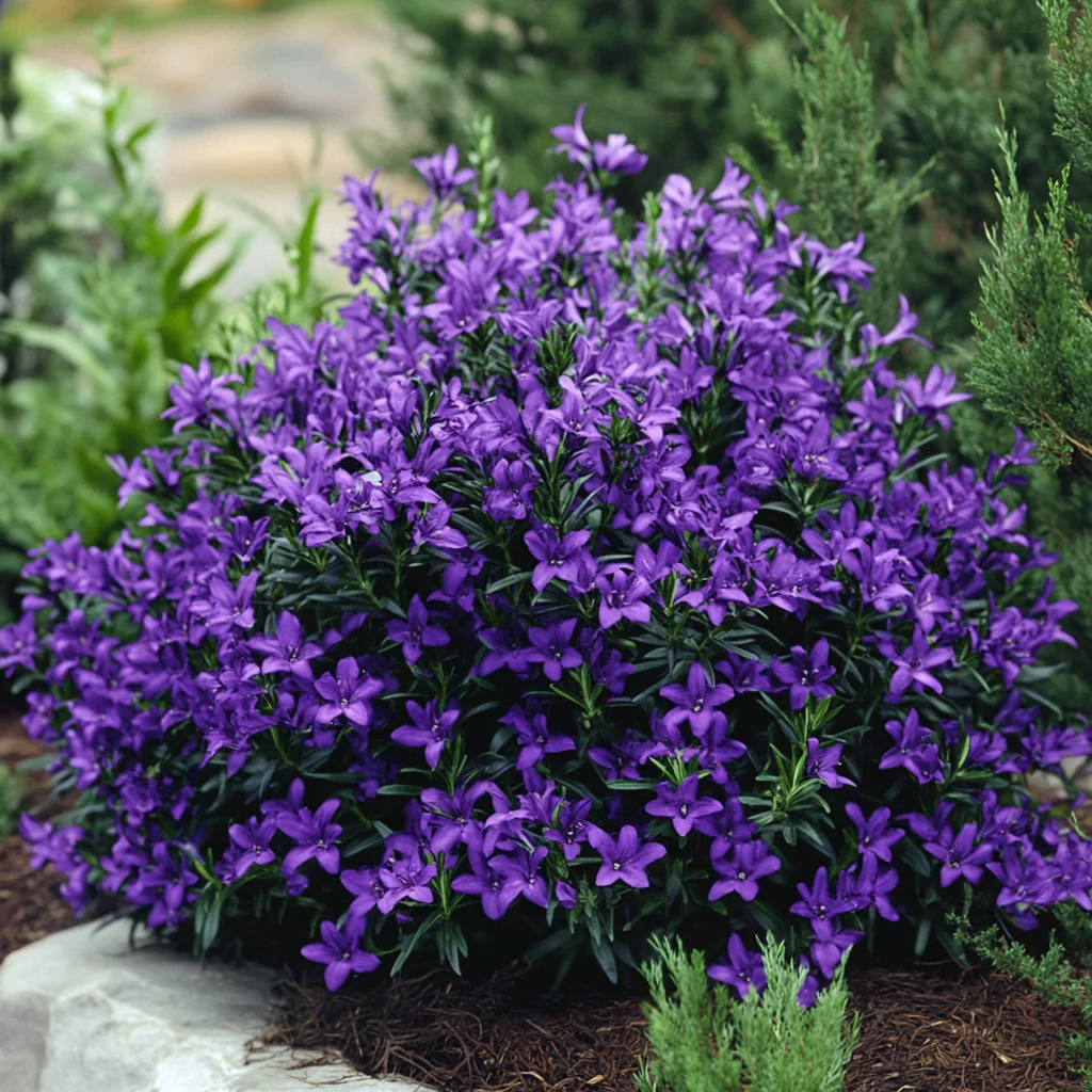Hardy Evergreen Seeds – Large Purple Flowering Shrub for Borders & Landscapes