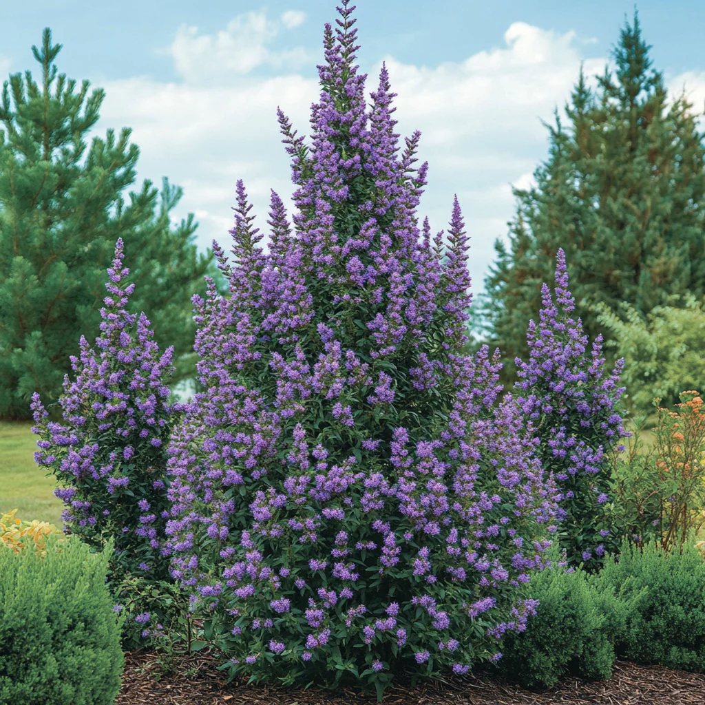 Hardy Evergreen Seeds – Large Purple Flowering Shrub for Borders & Landscapes - Image 2
