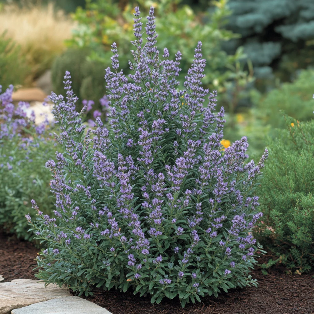 Hardy Evergreen Seeds – Large Purple Flowering Shrub for Borders & Landscapes - Image 3