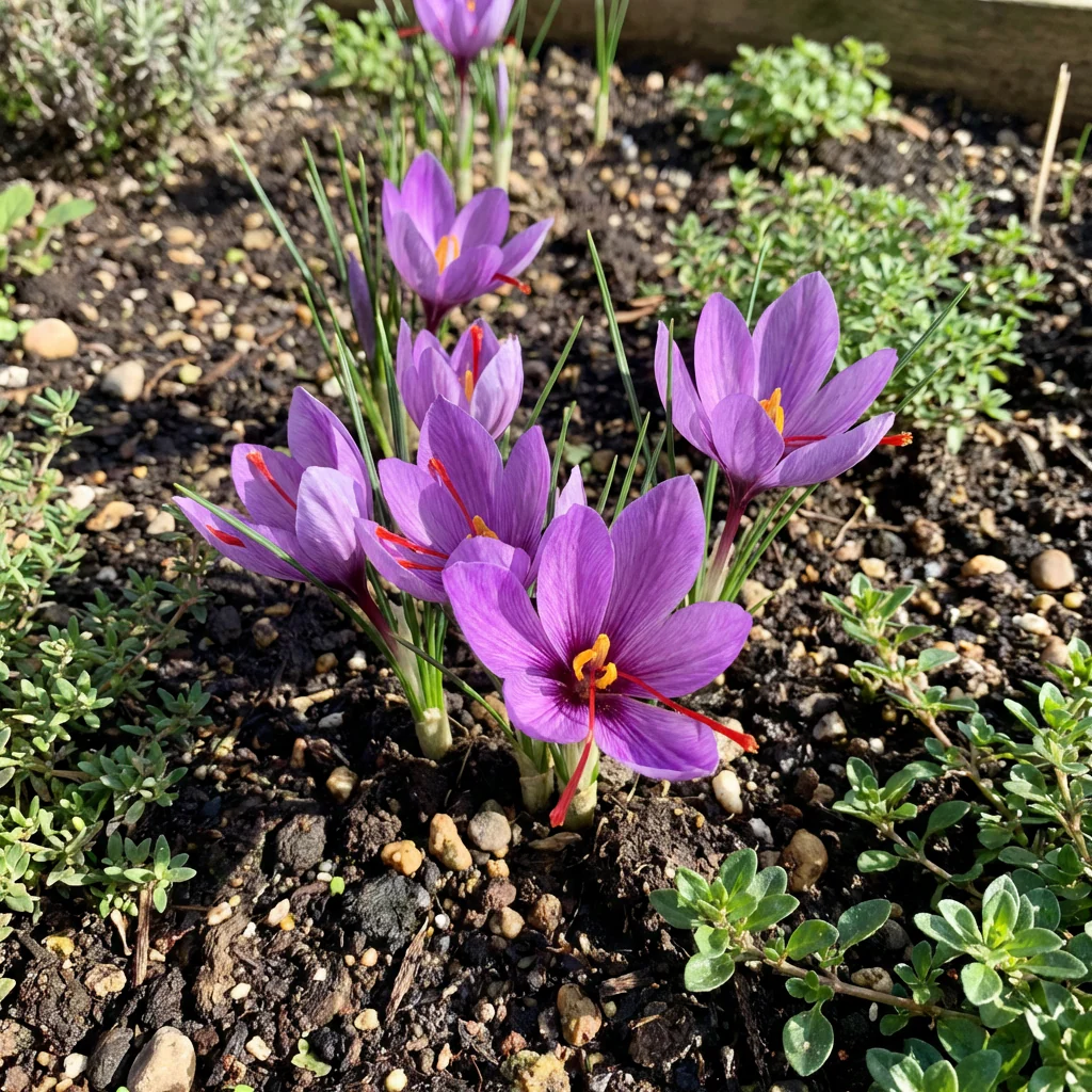 Heirloom Non-GMO Crocus Sativus Flower Seeds for Planting – Saffron-Producing Garden Blooms, High Germination - Image 3