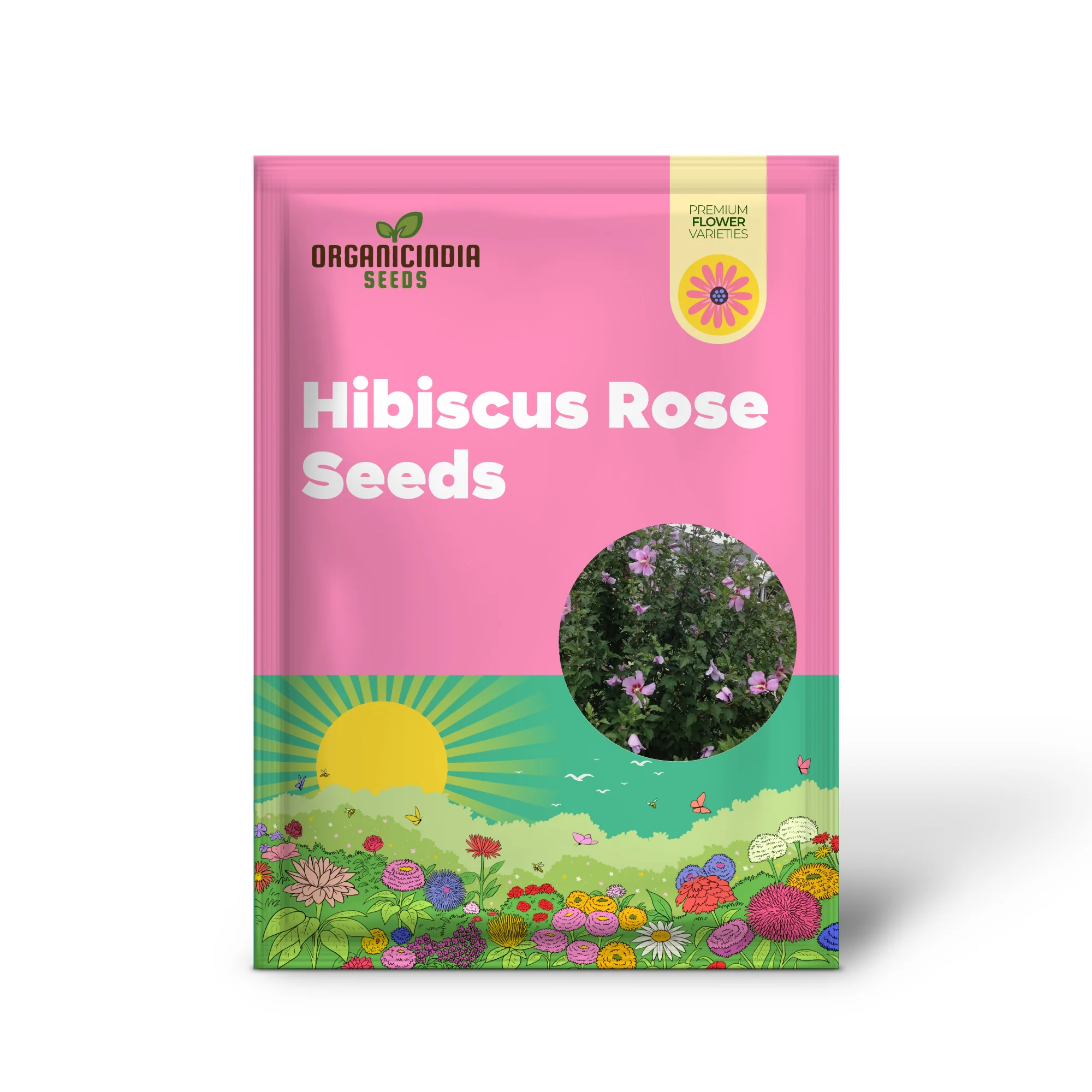 Hibiscus Rose of Sharon (Hibiscus syriacus) Seeds - Cold Hardy, Perennial - Image 2