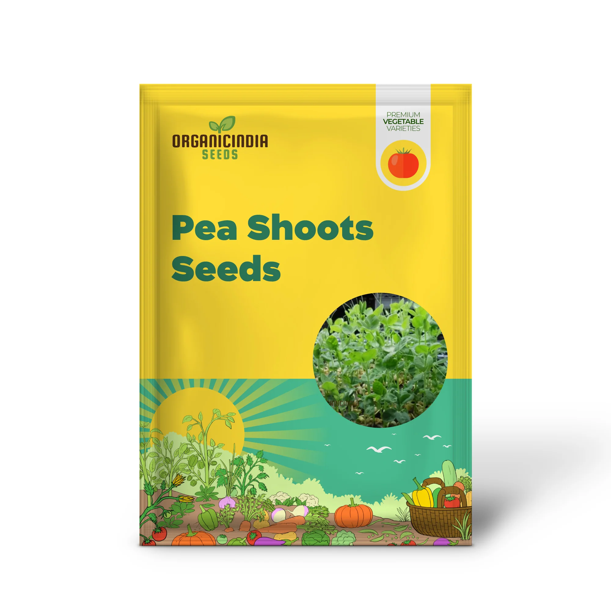 High-Quality Pea Shoots Seeds for Planting - Perfect for Growing Nutritious Greens and Enhancing Your Culinary Creations - Image 2