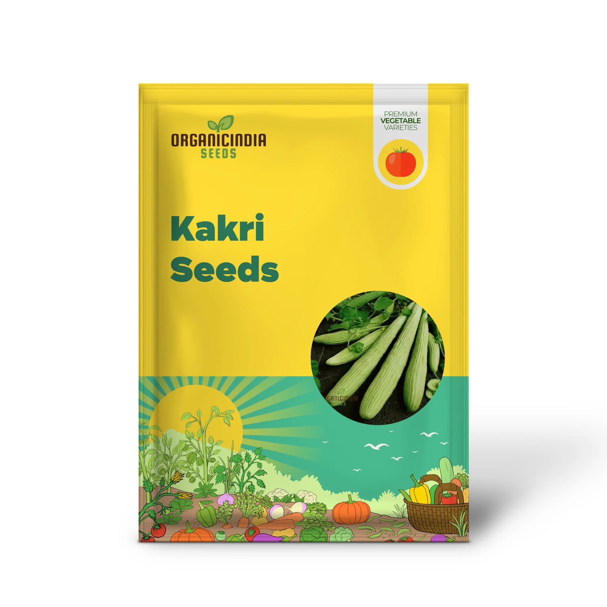 Kakri Seeds for Gardening: High-Quality Seeds for Growing Fresh, Crisp Cucumbers - Image 2