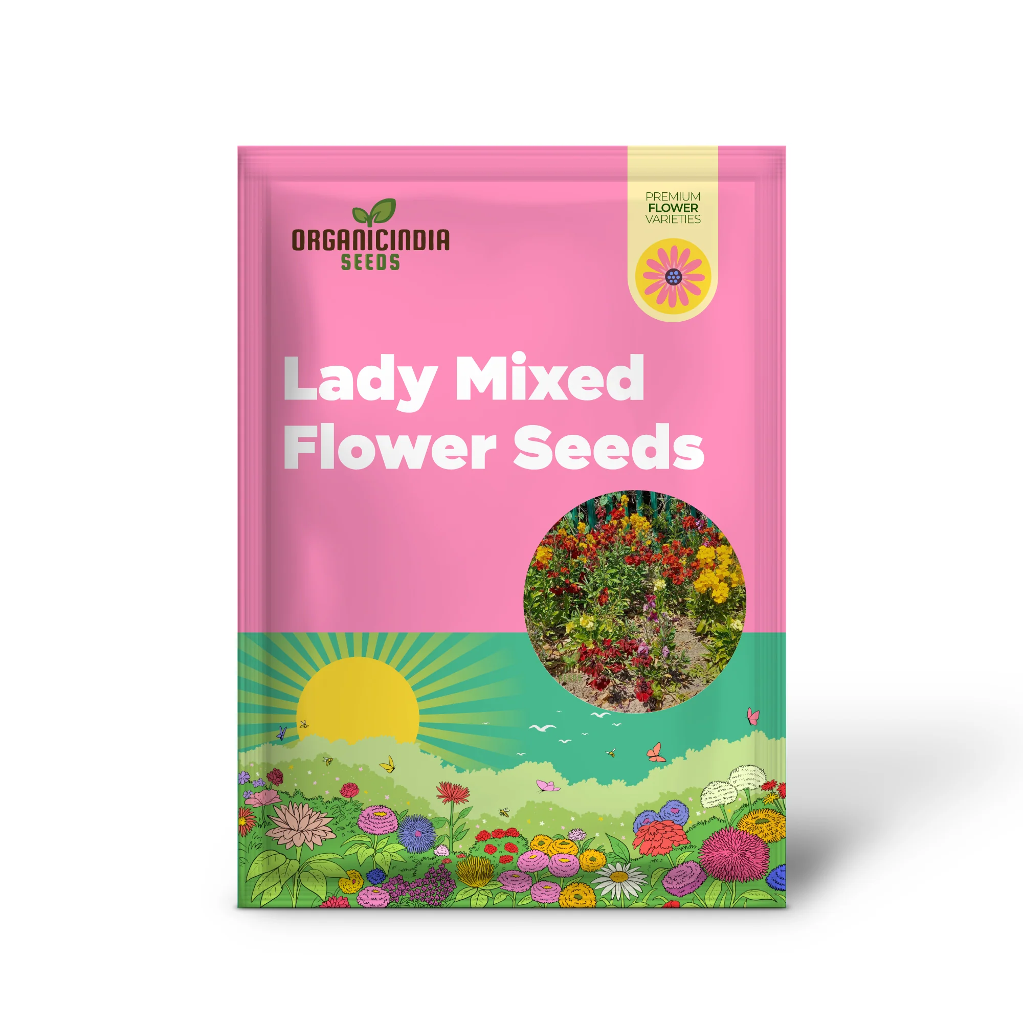 Lady Mixed Flower Seeds For Planting: Blooming Beauties - Your Premier Destination for Exquisite Gardening Supplies and Inspirational Greenery - Image 2