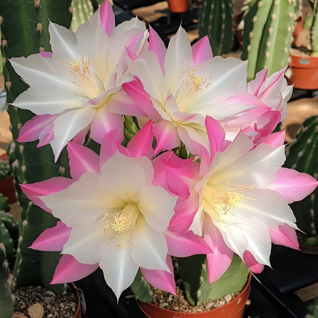 Fragrant Pink White Flower Seeds – Large Blooms on a Vigorous Growing Plant - Image 3