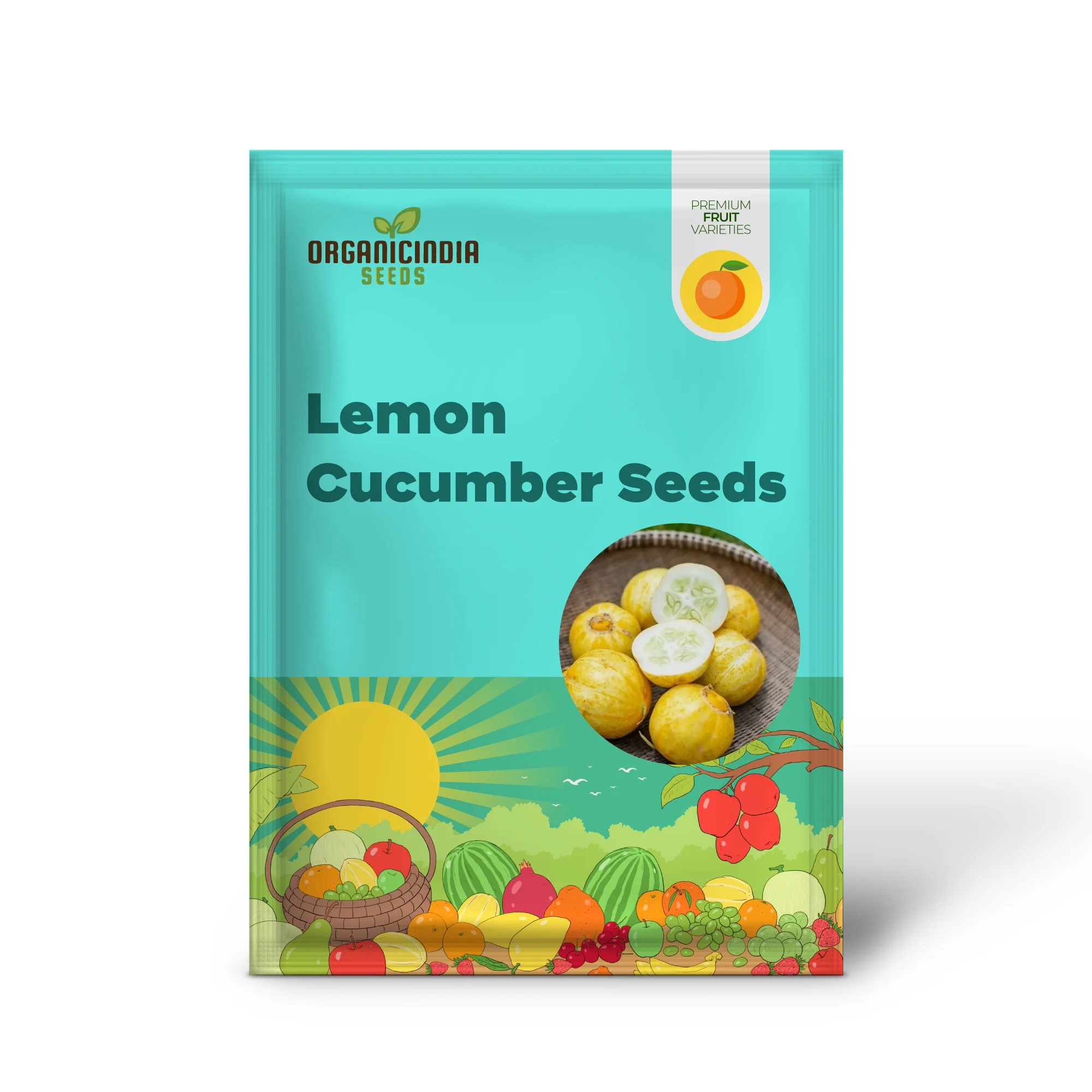 Lemon Cucumber Seeds for Planting - Image 2