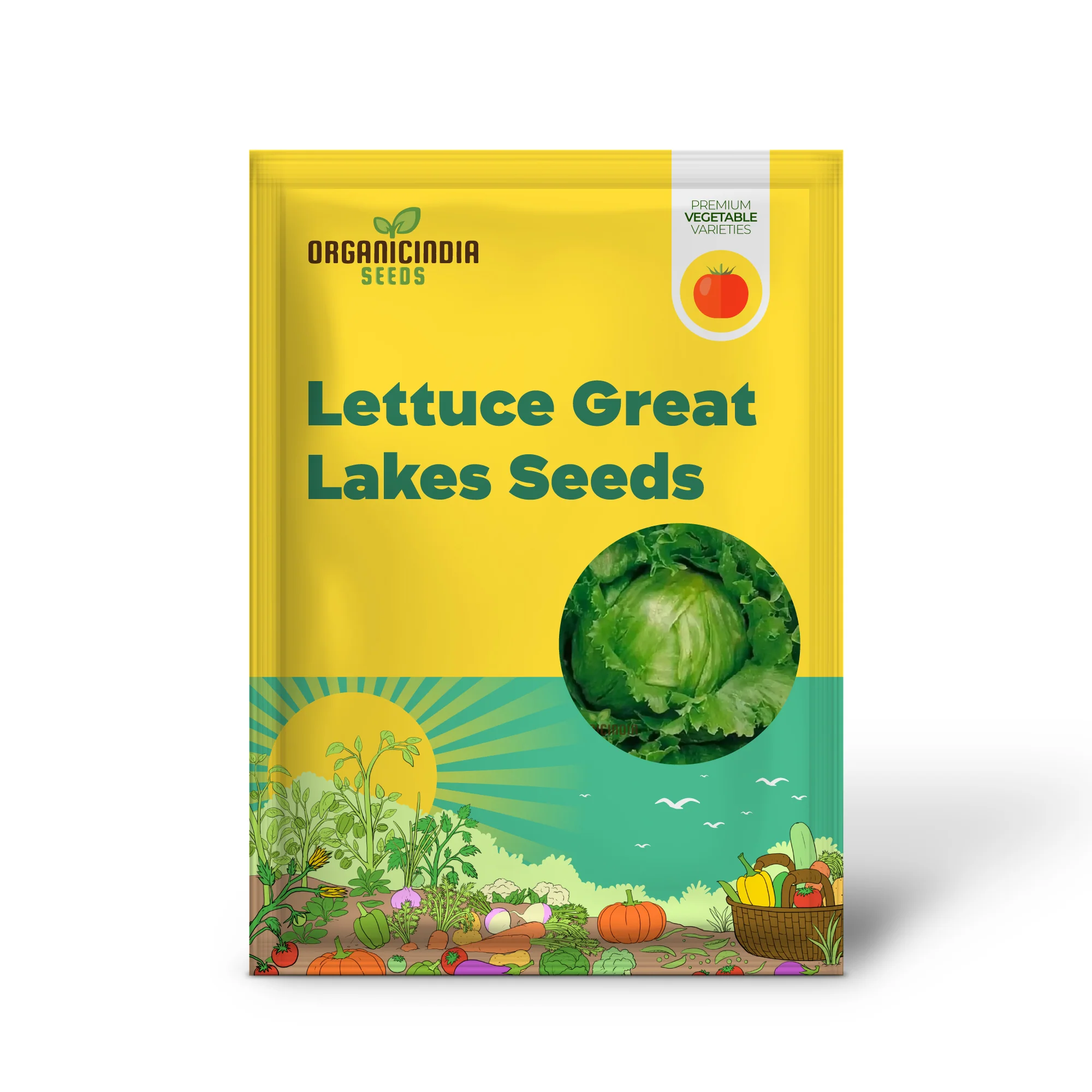 Lettuce Great Lakes Seeds for Gardening Enthusiasts | Heirloom Seeds for Healthy Greens - Image 2