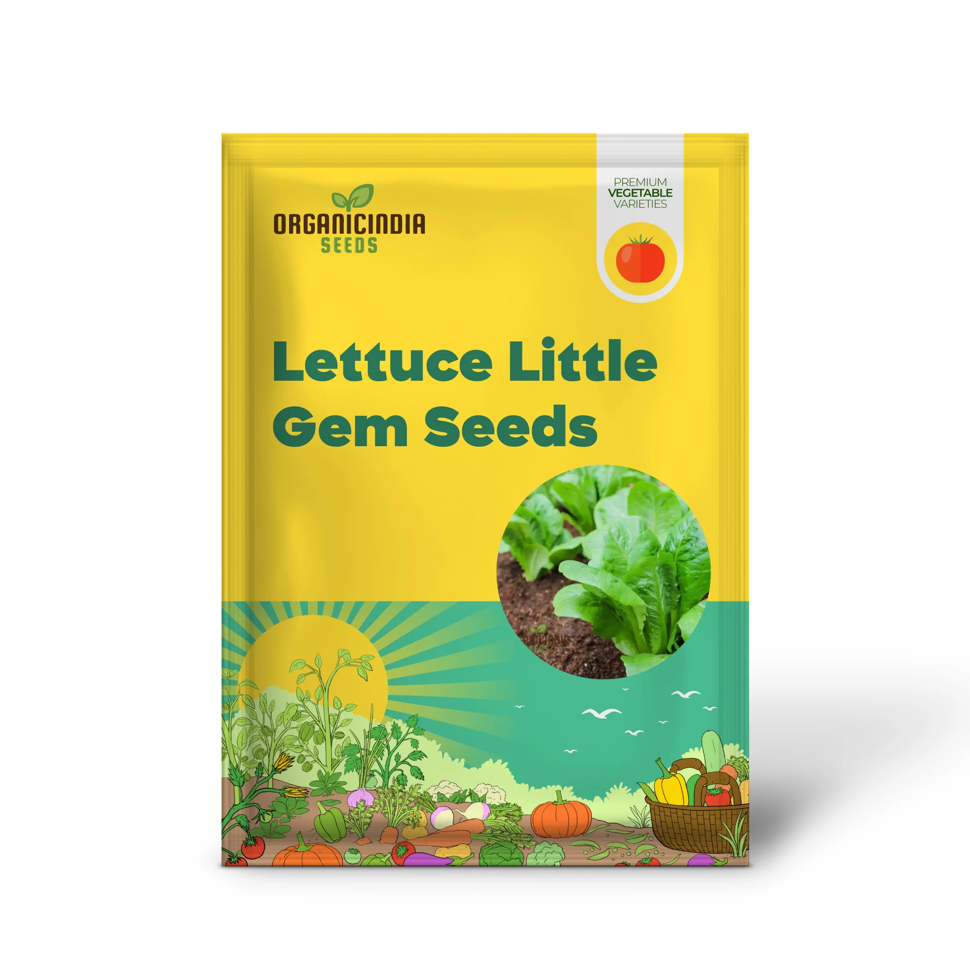 Lettuce Little Gem Seeds for Gardening β High-Yield Non-GMO Seeds for Your Garden - Image 2