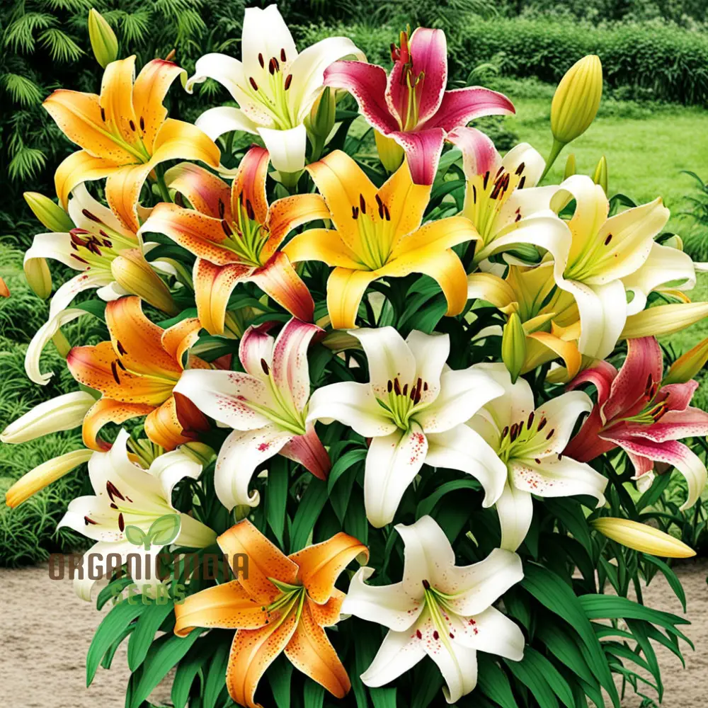 Asiatic Lily Flower Seeds – Elegant, High-Quality Seeds for Vibrant, Colorful Blooms in Home Gardens, Containers & Outdoor Landscapes