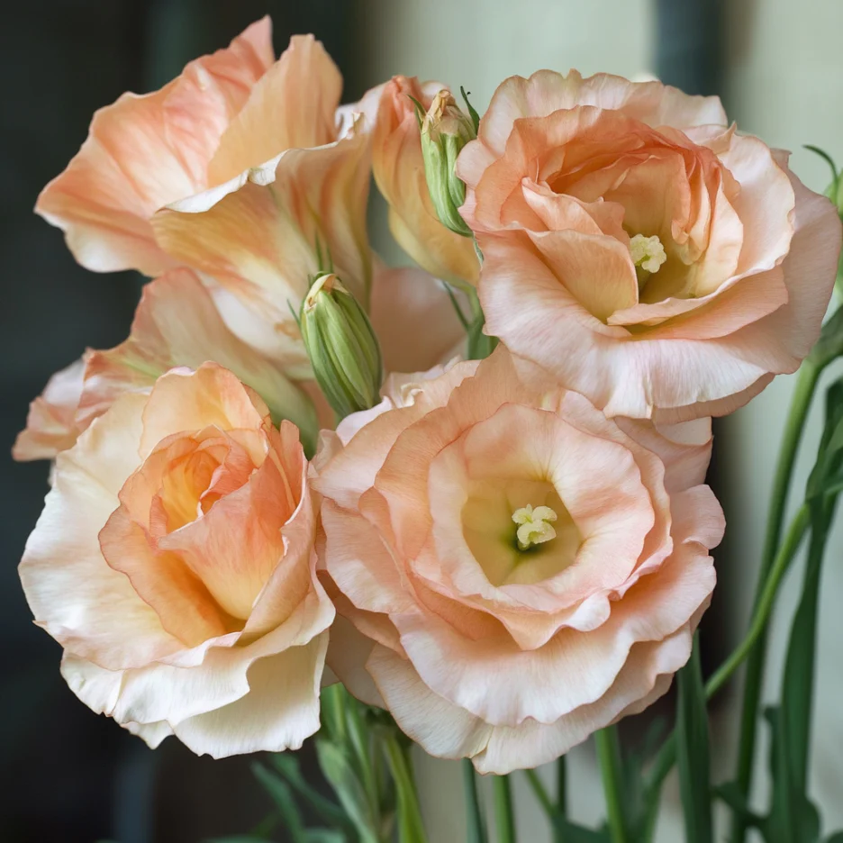 Lisianthus Rosita 2 Apricot Seeds, Soft Apricot Blooms for Elegant Gardens & Bouquets - Image 3