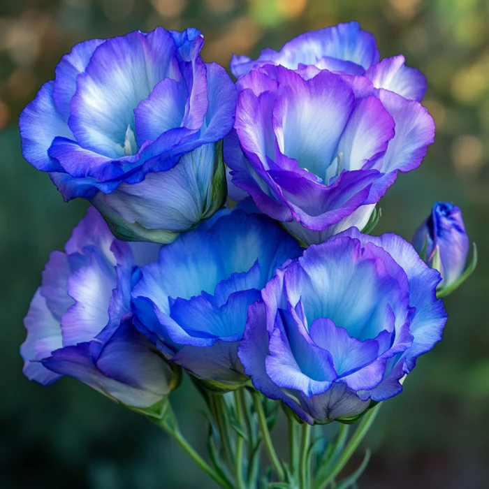Lisianthus Rosita 2 Blue Flash Seeds, Stunning Blue-Purple Blooms for Gardens & Bouquets - Image 2