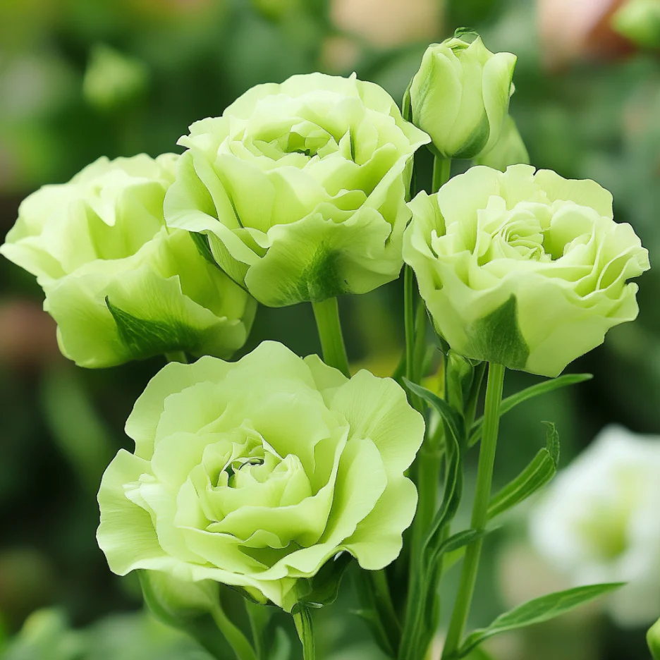 Lisianthus Rosita 2 Green Seeds, Unique Green-Tinted Blooms for Elegant Gardens & Bouquets - Image 2