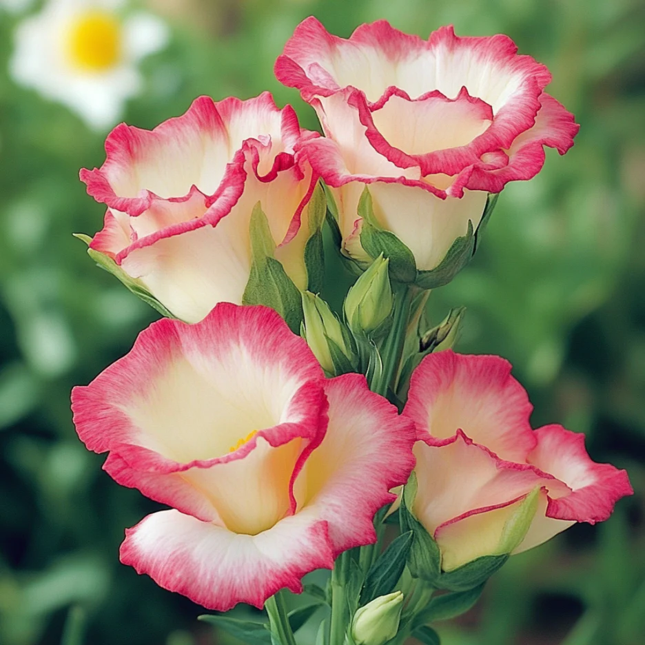 Lisianthus Rosita 2 Hot Lips Seeds, Bold Pink & White Blooms for Vibrant Gardens & Bouquets - Image 2