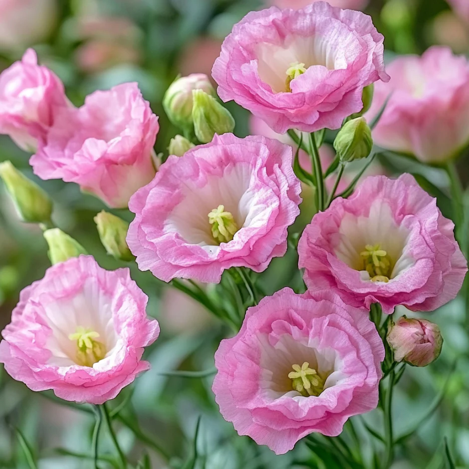 Lisianthus Rosita 2 Pink Seeds, Delicate Soft Pink Blooms for Elegant Gardens & Bouquets - Image 2