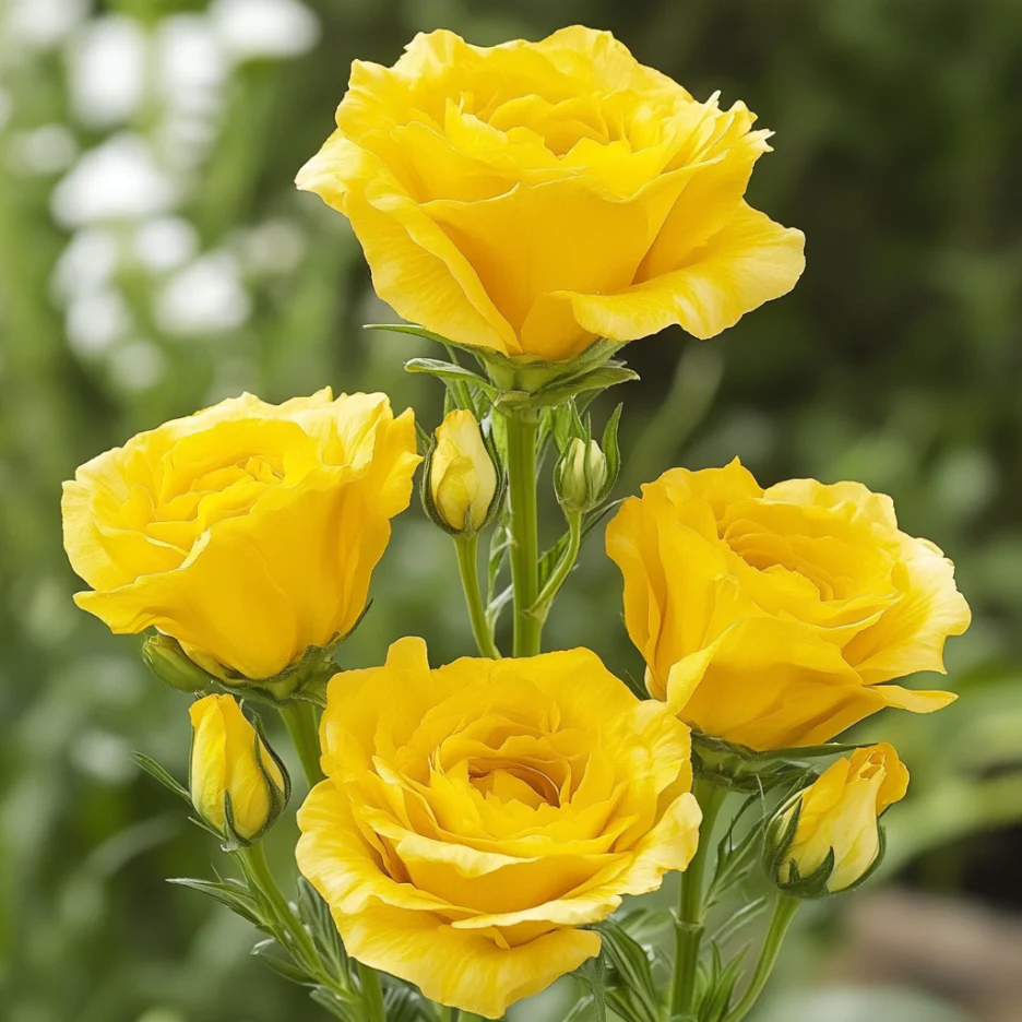 Lisianthus Rosita 2 Yellow Seeds, Bright Yellow Blooms for Cheerful Gardens & Bouquets - Image 3