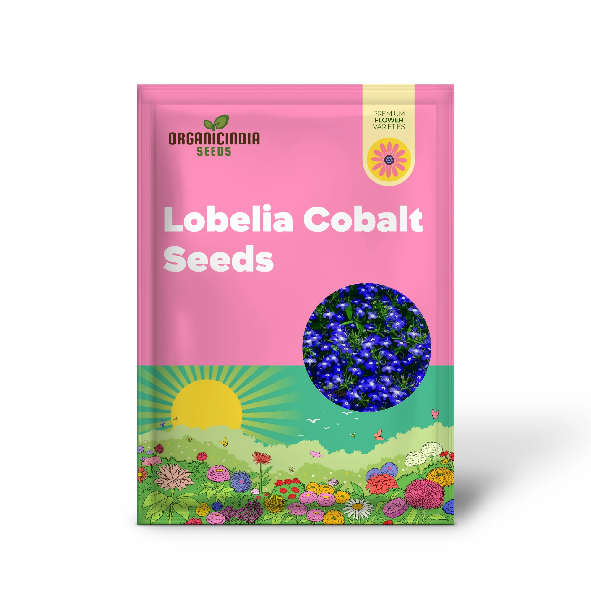 Lobelia Seeds (Cobalt Blue Lobelia Seeds) - Vibrant Blue Blooms for Expert Gardening - Image 2