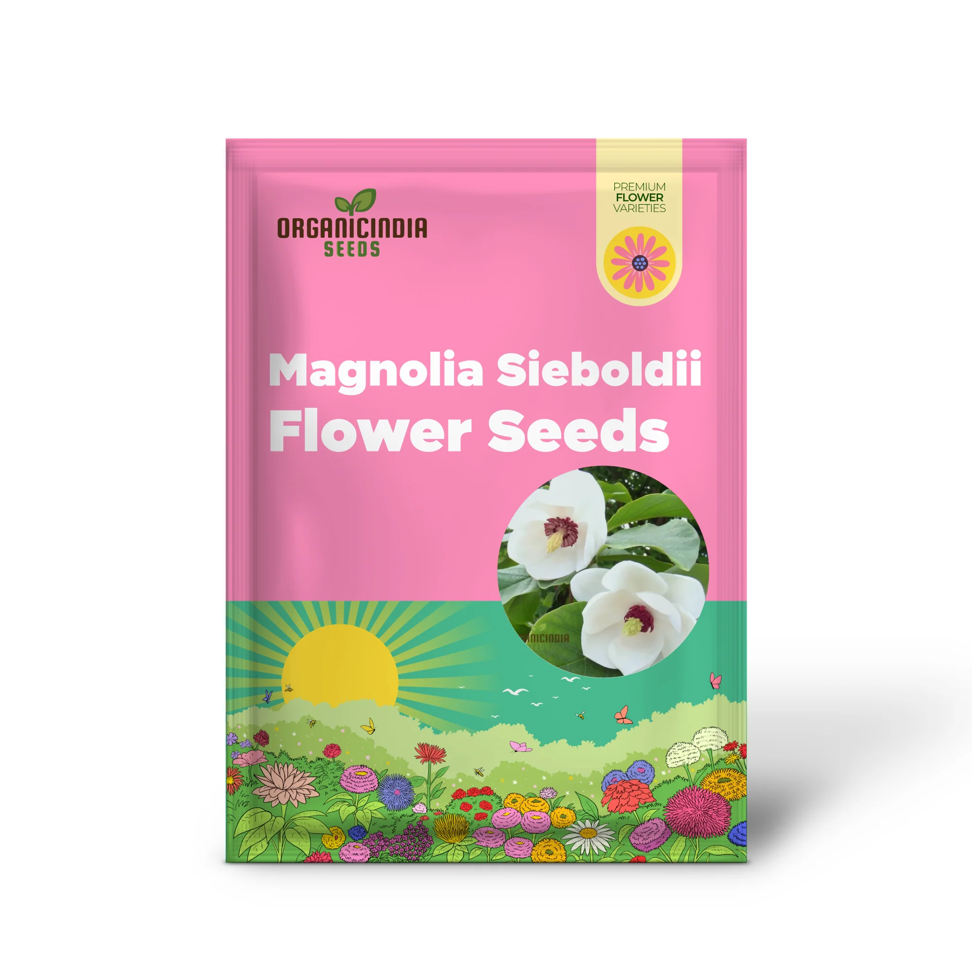 Magnolia Sieboldii Flower Seeds for Planting, Premium Seeds for Gardening - Image 2