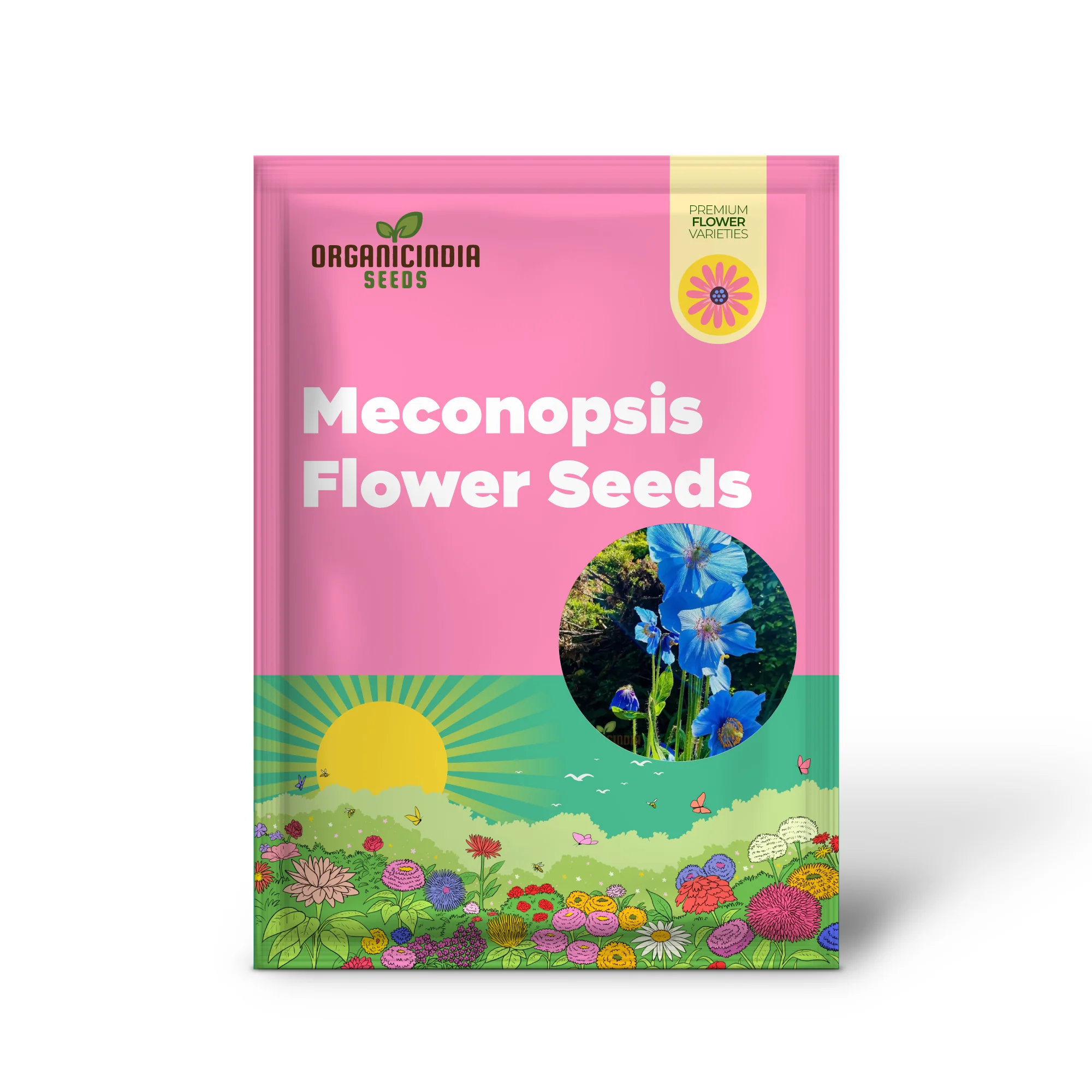 Meconopsis Grandis Flower Seeds, Stunning Blue Himalayan Poppy Seeds for Gardening, Perennial Blooms for Your Garden - Image 3