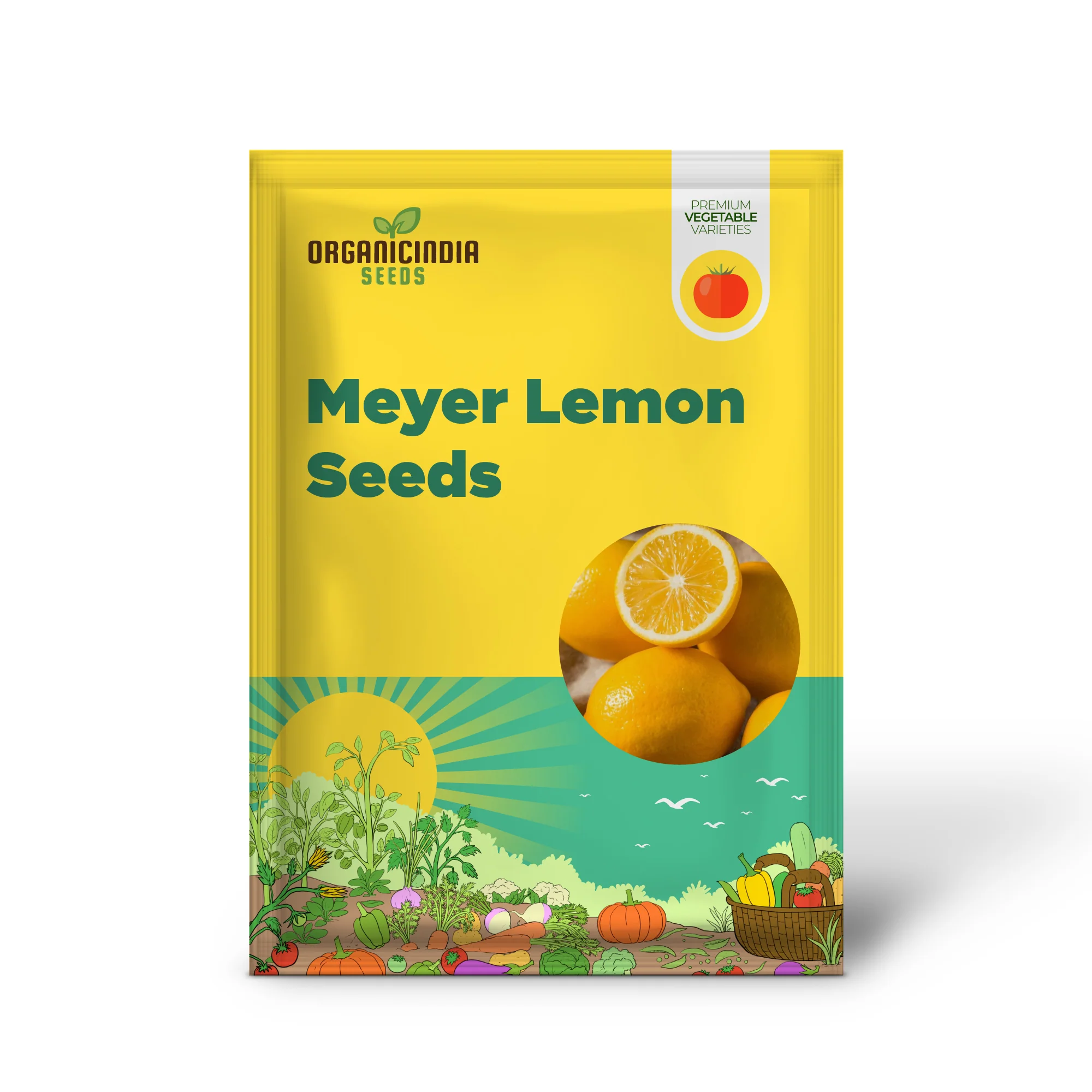 Meyer Lemon Seeds Edible Skin Juicy Slightly Sweeter Pulp Cooking Baking Fragrant Flowers Ornamental Garden Beds Outdoor Fruit Seeds - Image 2