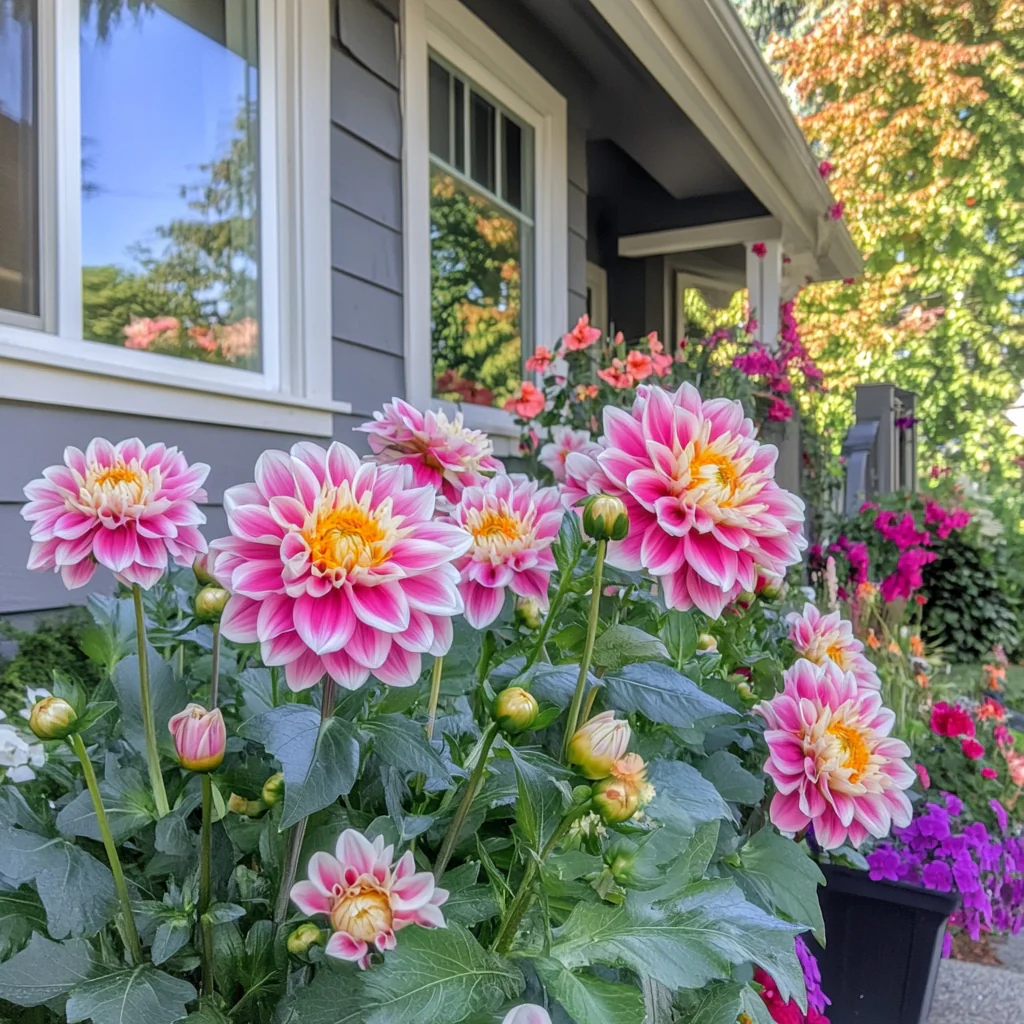 Mixed Pink and White Dahlia Seeds – Vibrant Garden Blooms for Planting - Image 2
