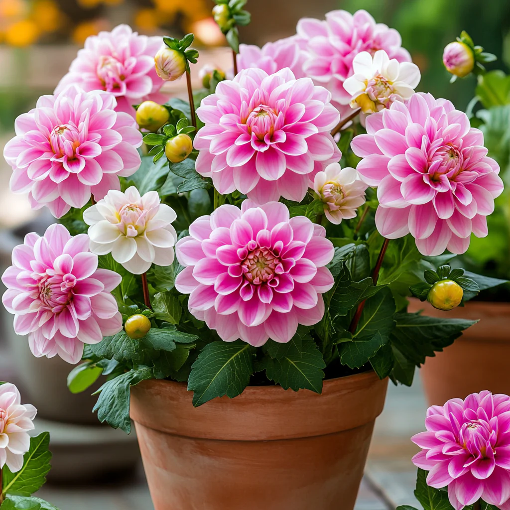 Mixed Pink and White Dahlia Seeds – Vibrant Garden Blooms for Planting - Image 3
