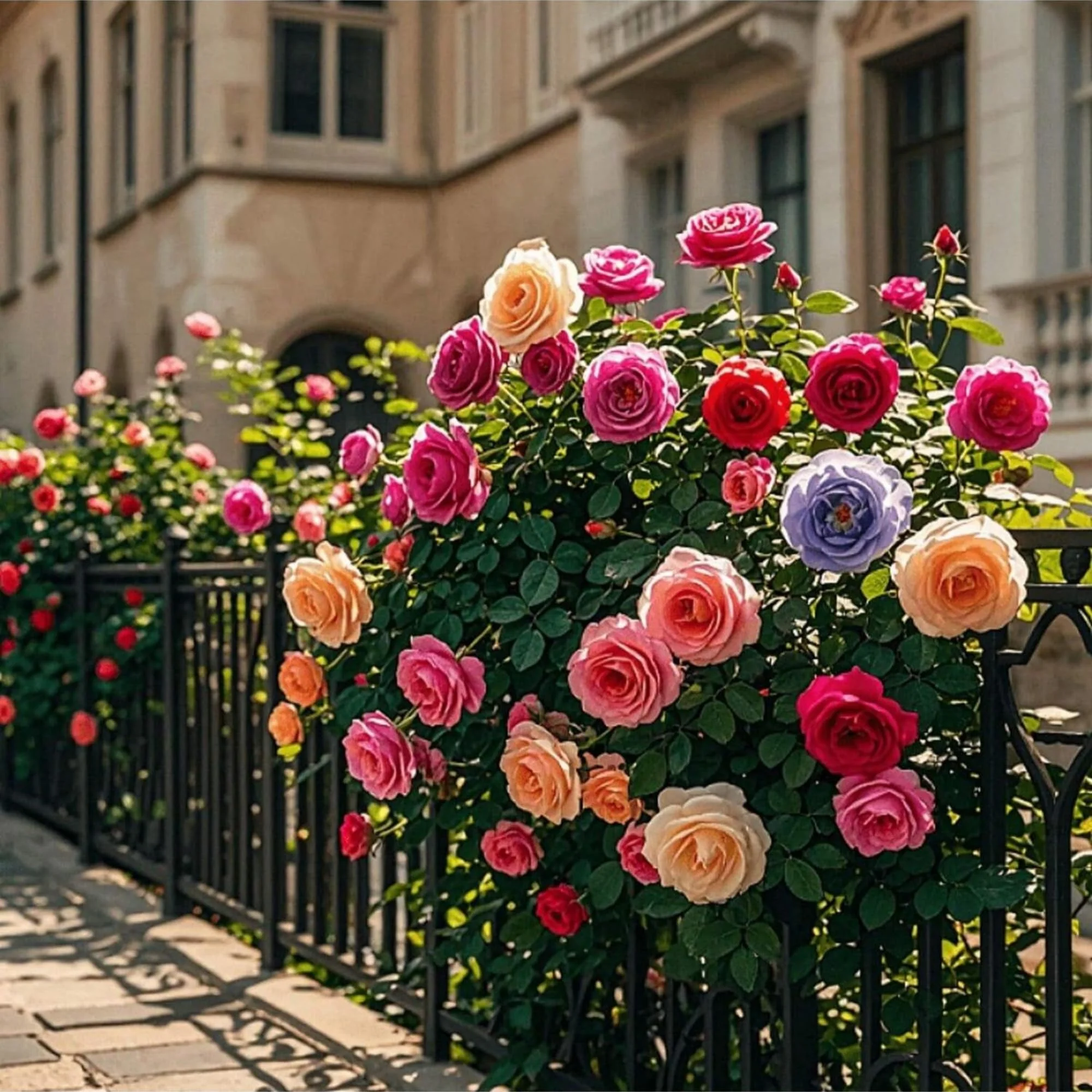 Mixed Climbing Rose Seeds for Planting - Create a Beautiful, Lush Garden with Vibrant Blooms - Image 3