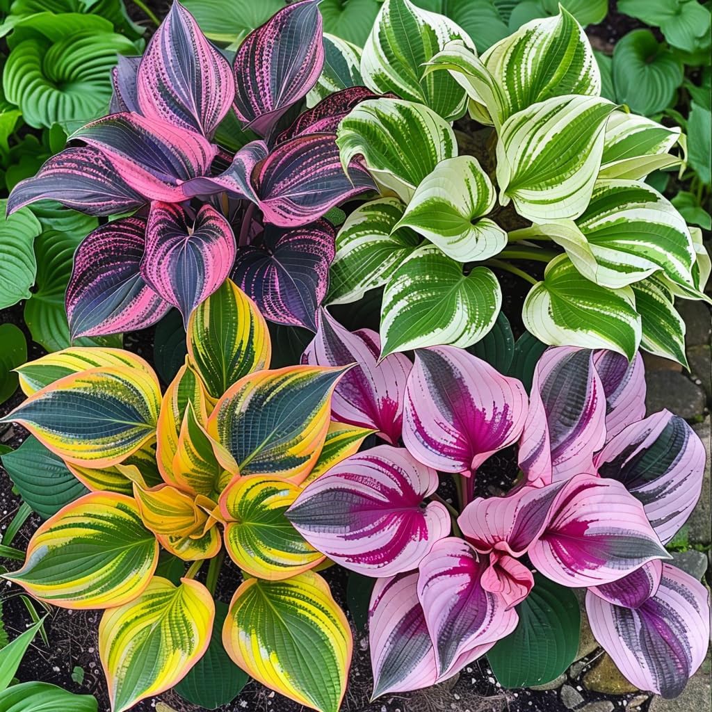 Mixed Hosta & Lily Perennial Flower Seeds – White Lace & Colorful Varieties for DIY Home Garden Ground Cover Planting - Image 3