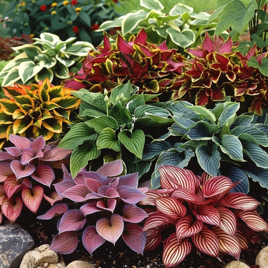 Mixed Hosta & Lily Perennial Flower Seeds – White Lace & Colorful Varieties for DIY Home Garden Ground Cover Planting - Image 7