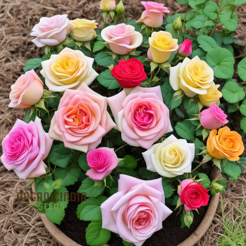Blooming Diversity, Mixed Rose Flower Seeds, Non-GMO Varieties for Your Garden Delight - Image 4