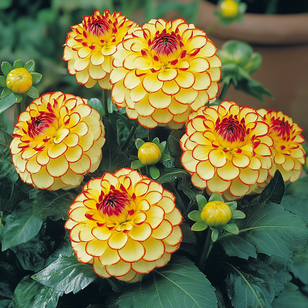 Mixed Yellow and Red Dahlia Seeds – Vibrant Garden Blooms for Planting - Image 4
