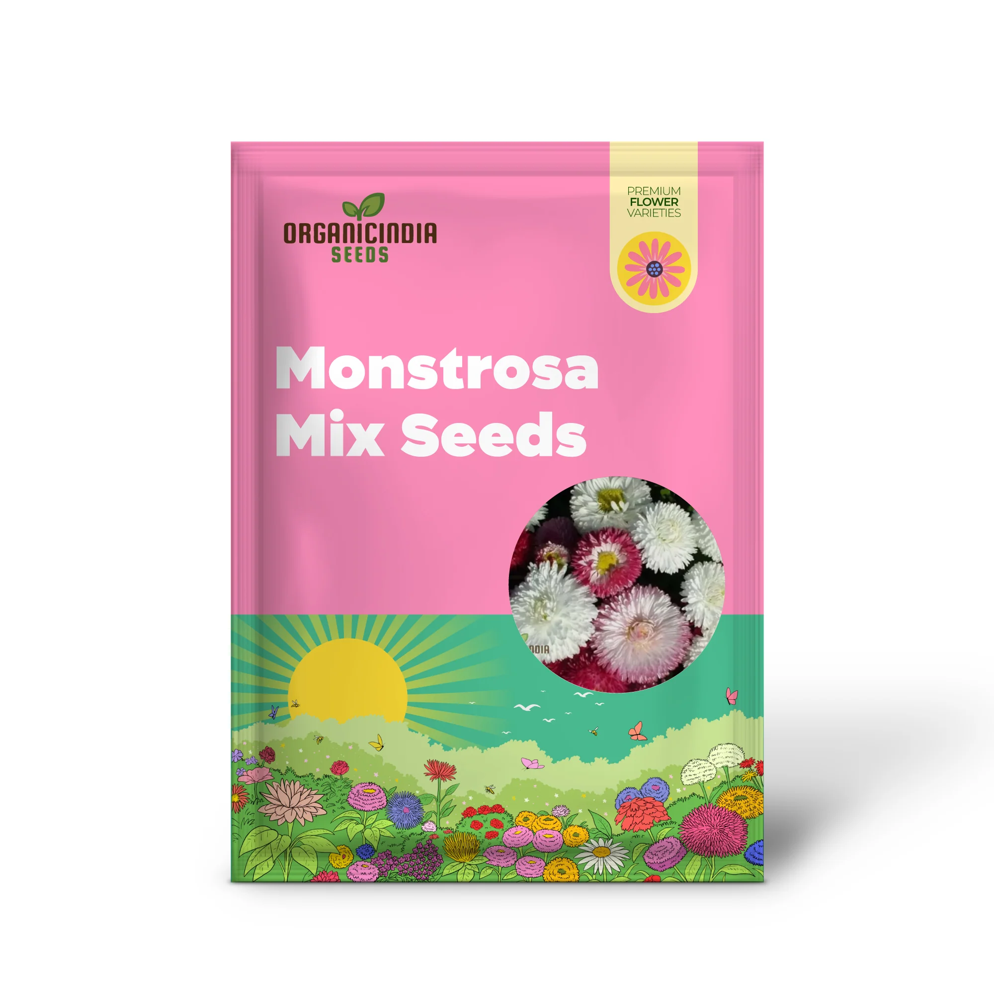 Monstrosa Mix Seeds for Stunning Garden Displays | Premium Quality Seeds for Successful Planting - Image 2