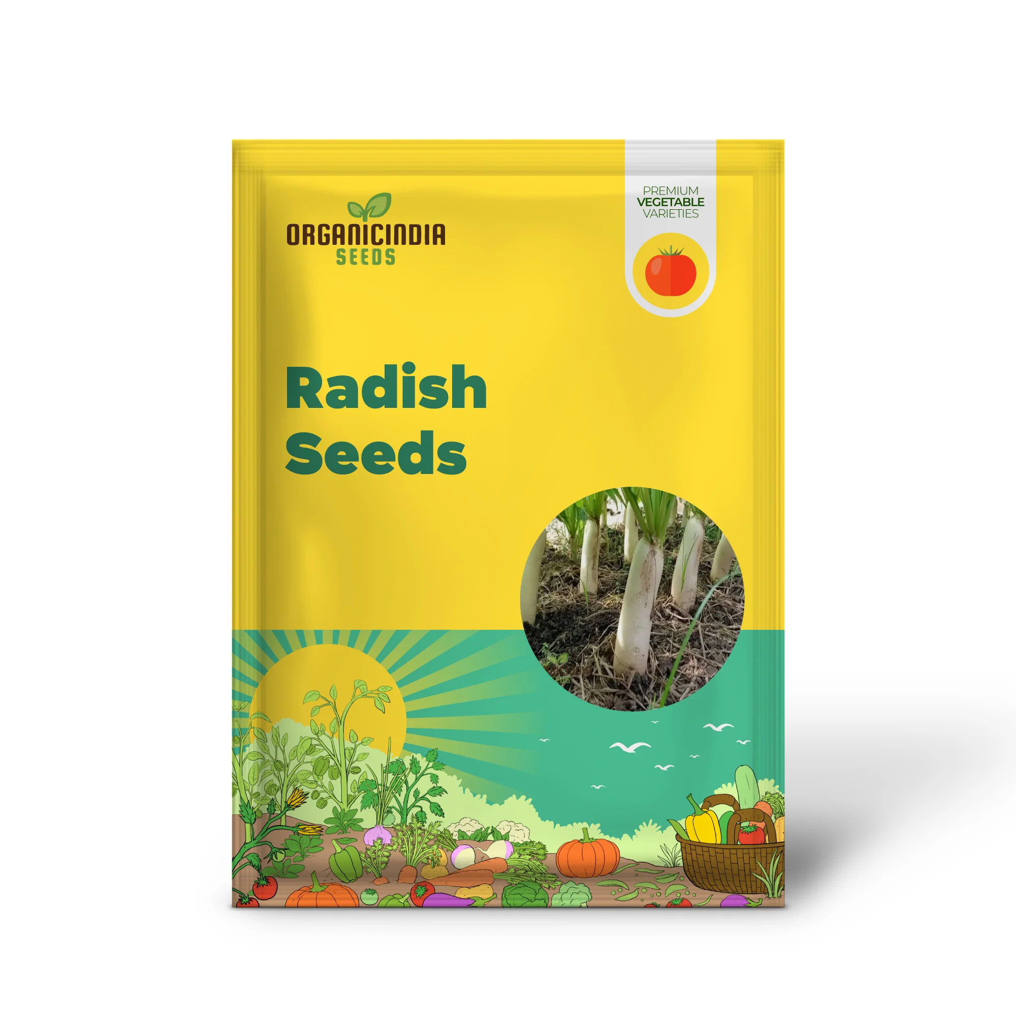 Mooli Minowase Radish Seeds - Crisp and Mild Radishes for Fresh Salads and Pickling - Image 2