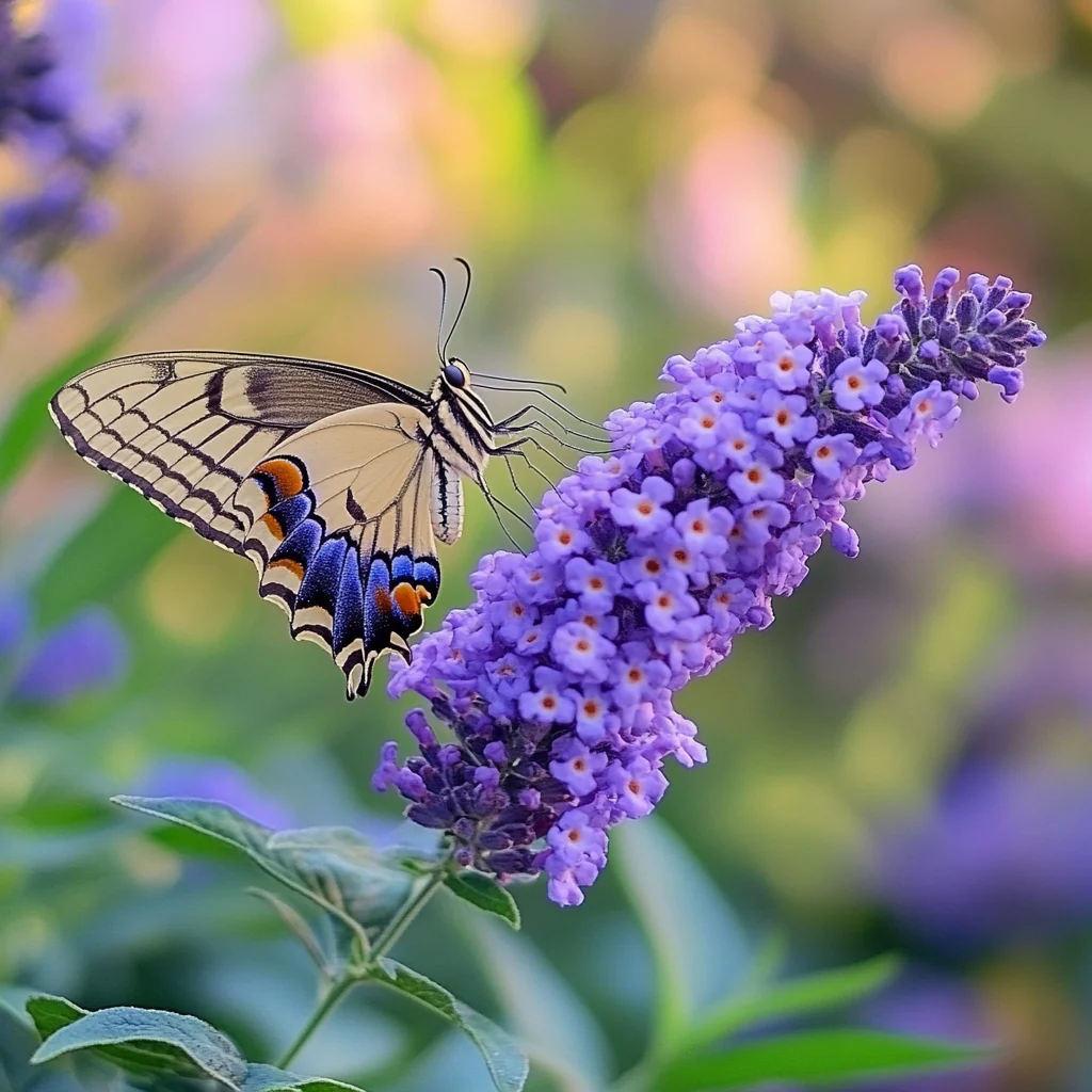 Nanho Blue Butterfly Bush Seeds – Buddleja davidii Compact Pollinator-Friendly Shrub