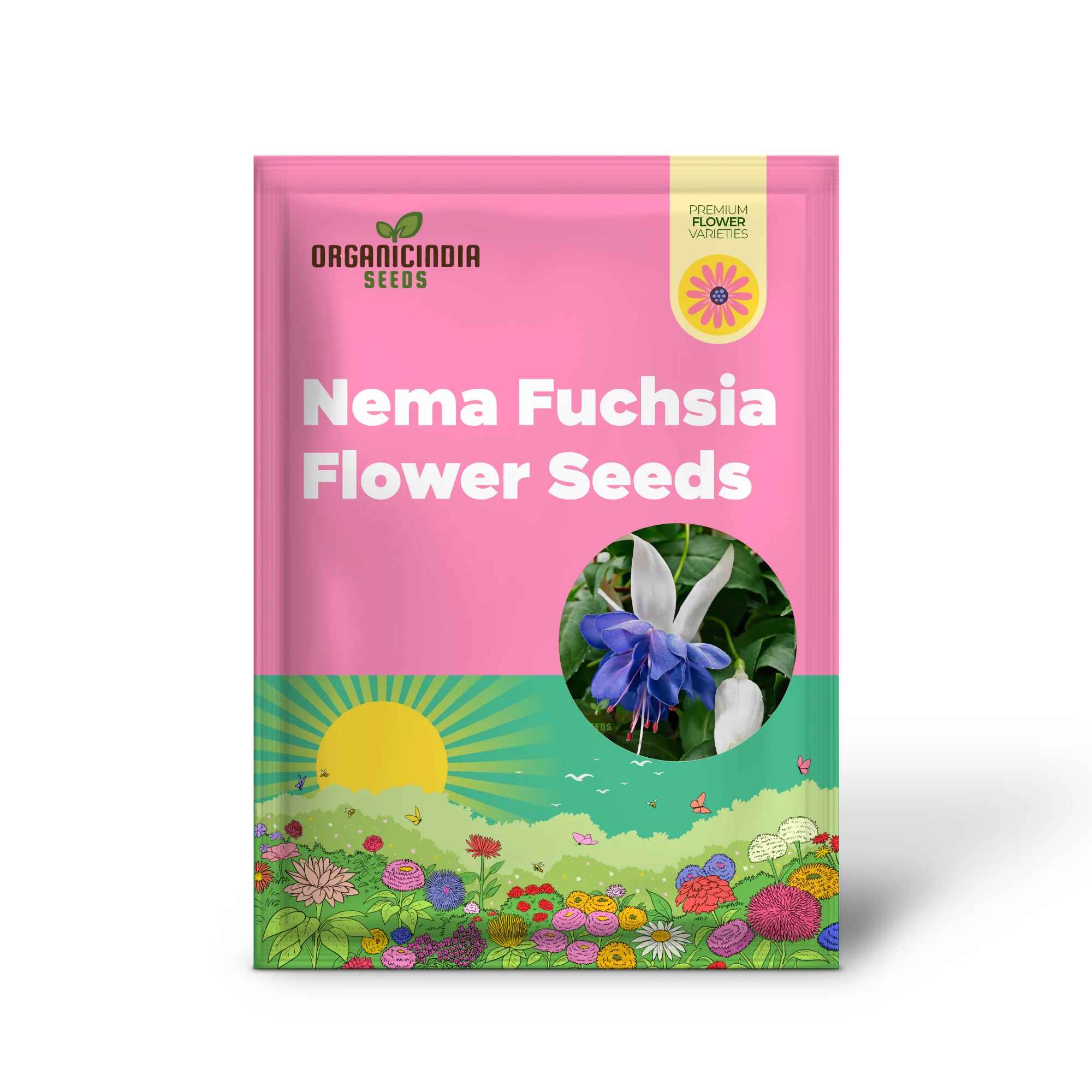 Nema Fuchsia Flower Seeds - Blue for Planting, Cultivating Stunning and Vibrant Blue Blooms in Your Garden - Image 2