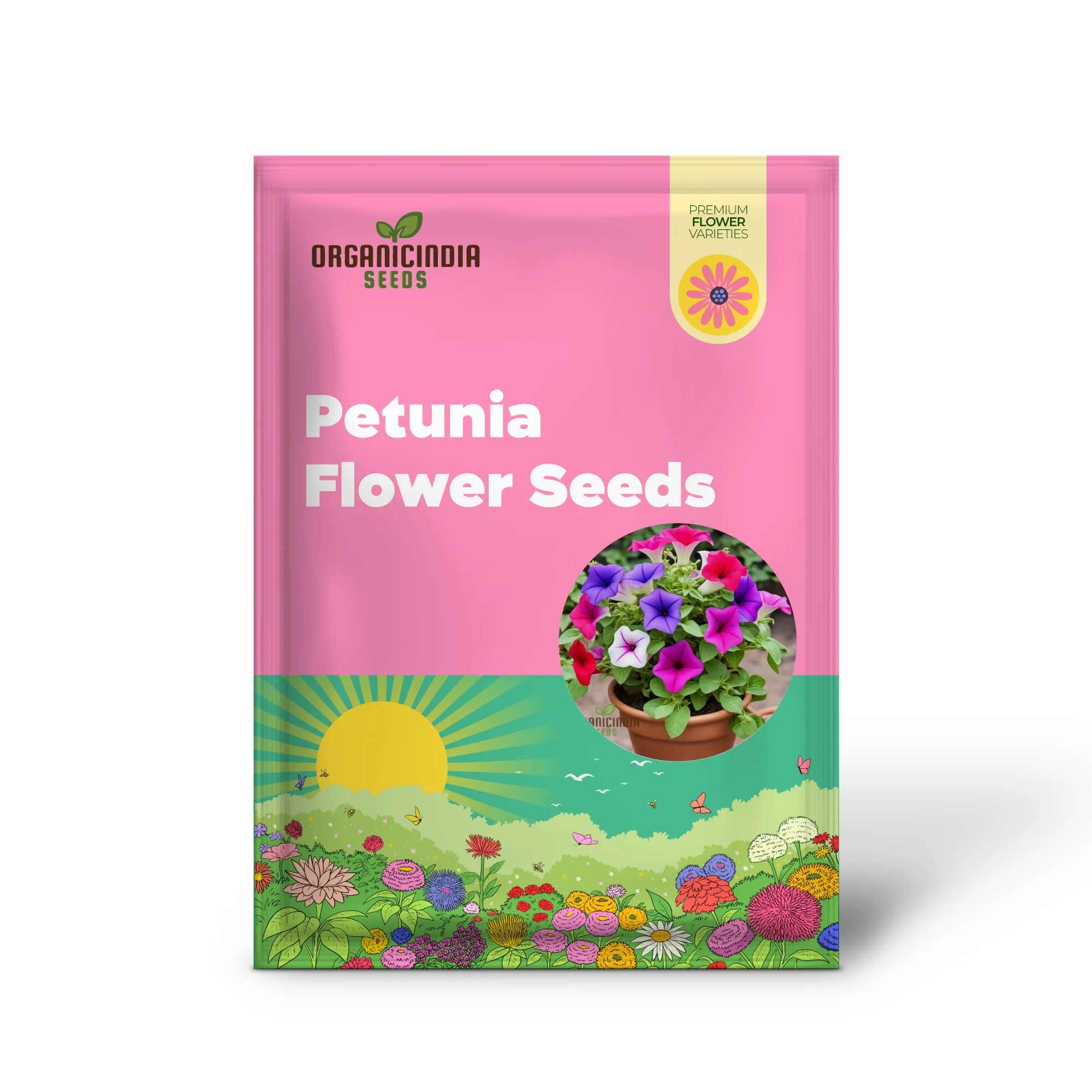 Mixed Petunia Flower Seeds - Colorful Assortment for Vibrant Garden Displays - Image 2